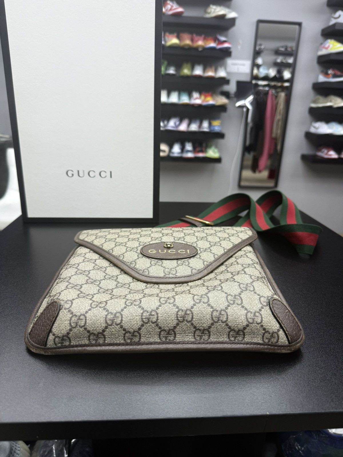 Gucci Gucci Neo Vintage Medium Messenger Bag Size ONE SIZE - 3 Thumbnail