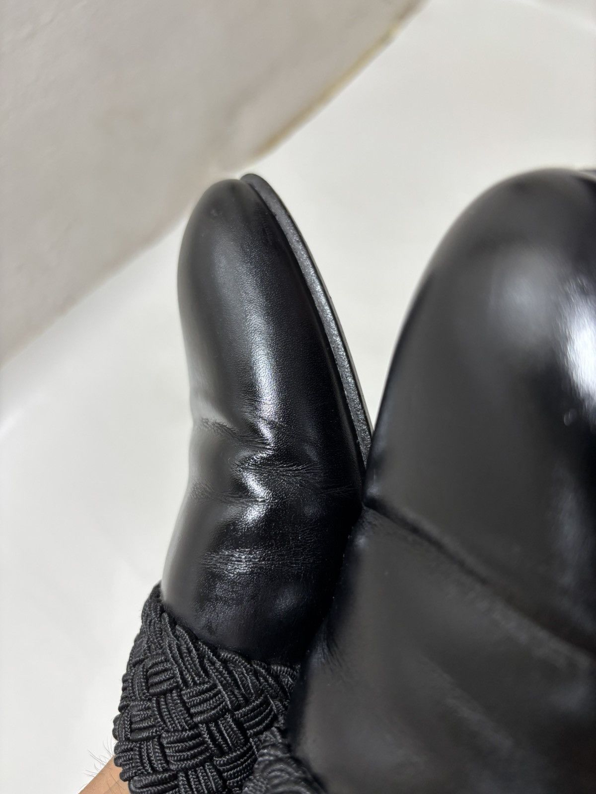 Loewe Loewe Black Flex D’Orsay Flats Leather Loafers Size US 6 / IT 36 - 7 Thumbnail