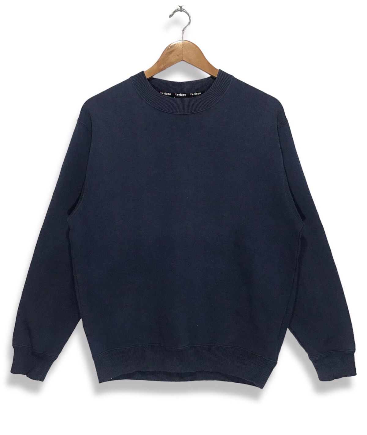 Japanese Brand × Vintage Vintage Rerizzo Basic Wear Crewneck Sweatshirt Size US M / EU 48-50 / 2 - 1 Thumbnail