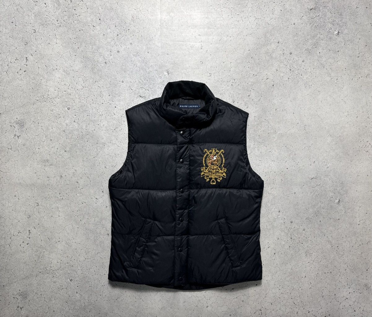 Polo Ralph Lauren Big Pony Polo Ski Puffer Vest | Grailed