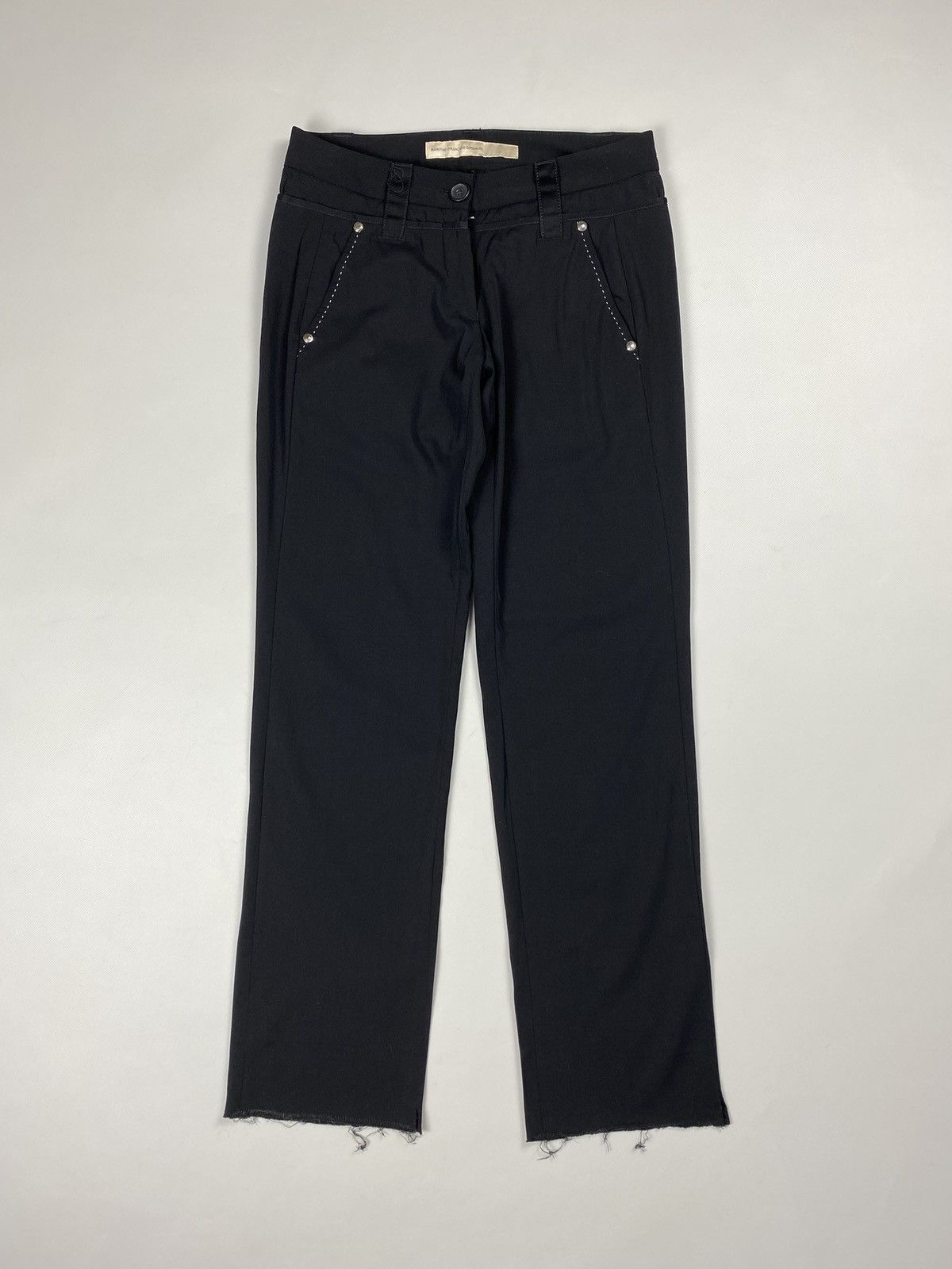 Marithe + Francois Girbaud Marithe Francois Girbaud avant-garde cropped pants trousers Size 26" / US 2 / IT 38 - 1 Thumbnail