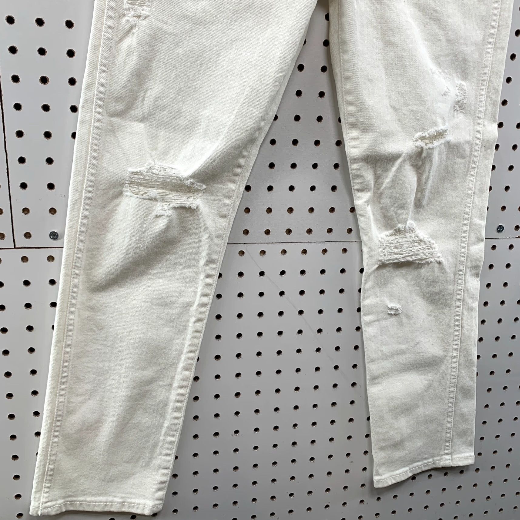 Gap GAP White Denim Jeans Womens Petite 26 Slim Straight Casual 26P NWT Size 26" / US 2 / IT 38 - 5 Thumbnail