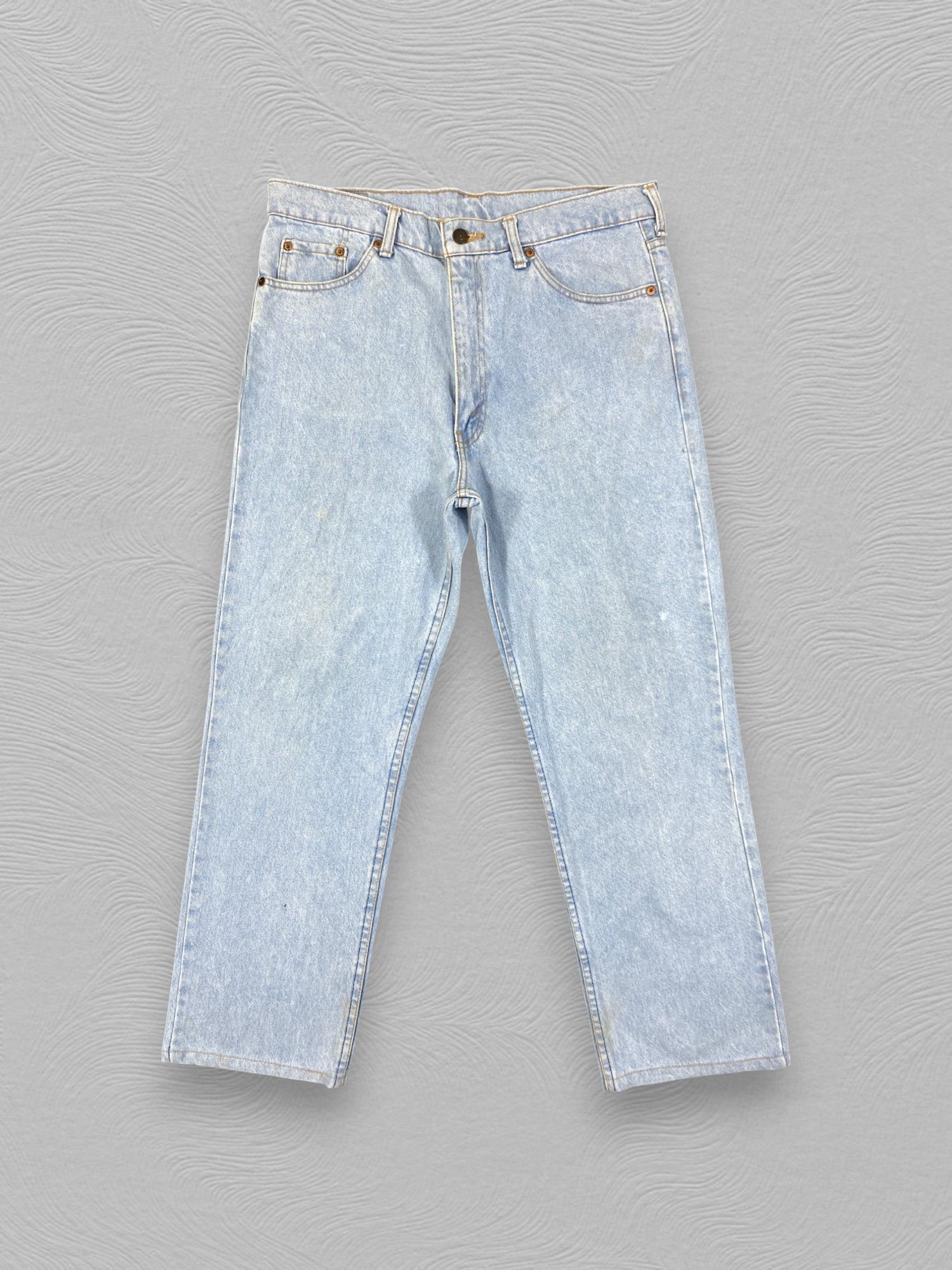 Levi's Light Blue Vintage Levi's 518 Jeans 34x26.5 - JN3307 Size US 34 / EU 50 - 1 Thumbnail