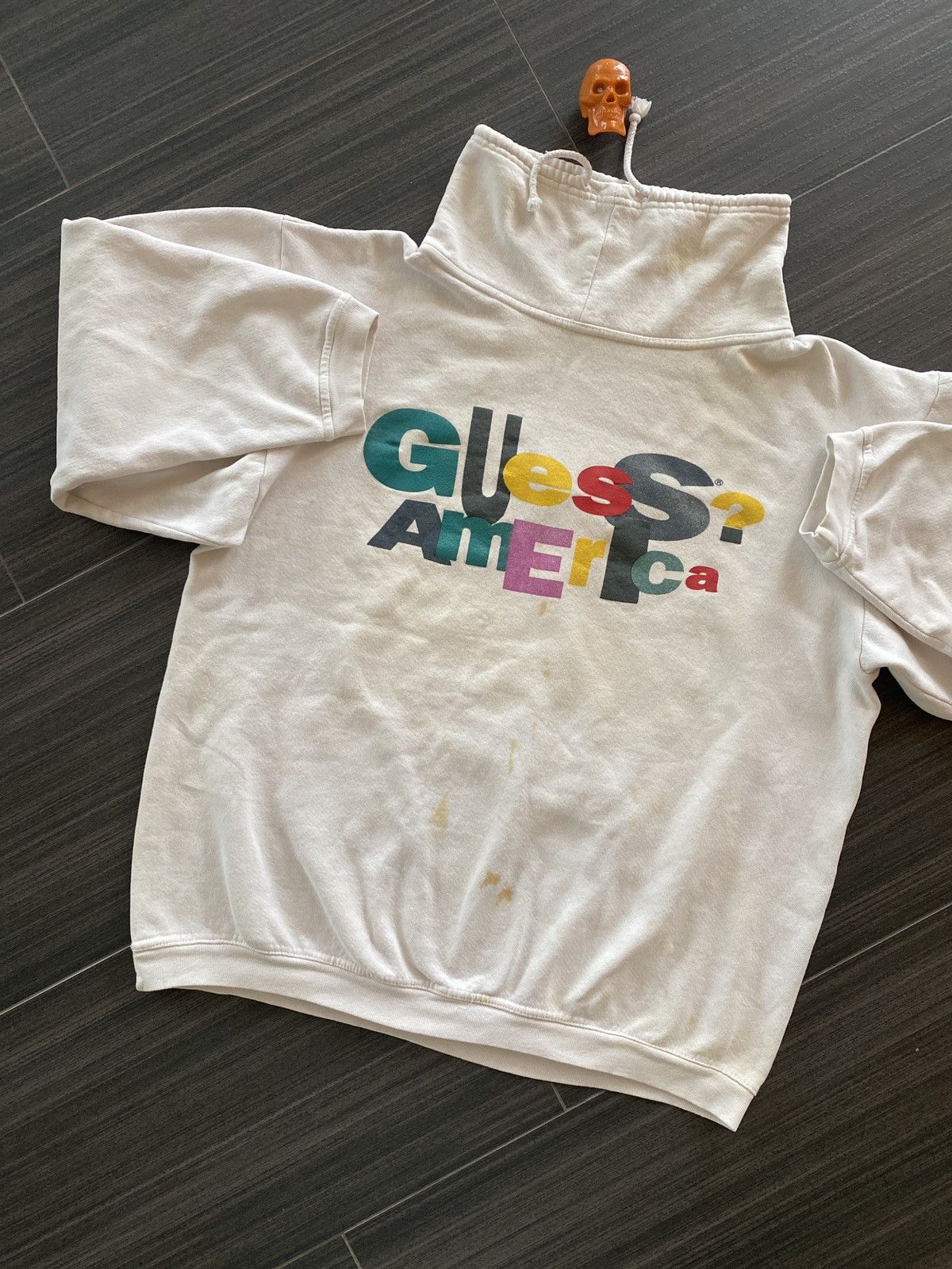 Guess × Vintage 90s Guess Sweatshirt L / XL Size US L / EU 52-54 / 3 - 1 Thumbnail