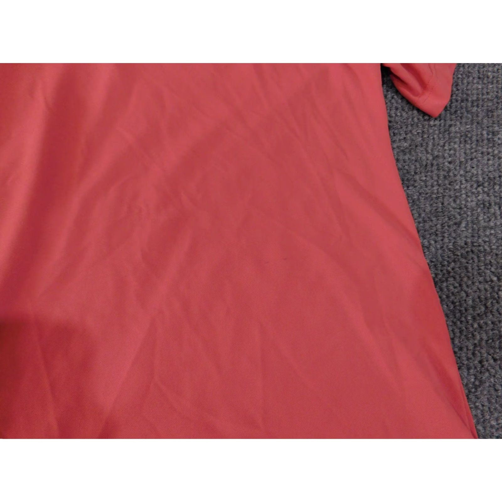 Peter Millar VINTAGE? No — skip. Final title: Peter Millar Polo Shirt Mens L Red Performance Golf Stretch Afinitas Logo Crown Sport Shirt Mens Large Red Polo Logo Size US L / EU 52-54 / 3 - 4 Thumbnail