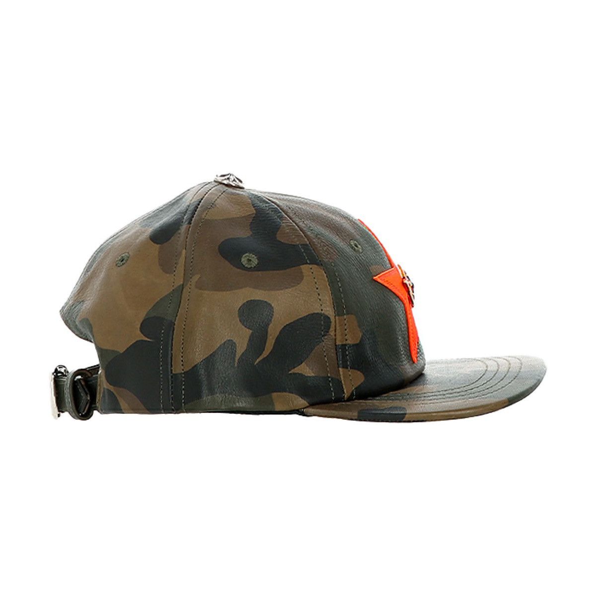Chrome Hearts Chrome Hearts Star Camo Leather hat Size ONE SIZE - 5 Thumbnail