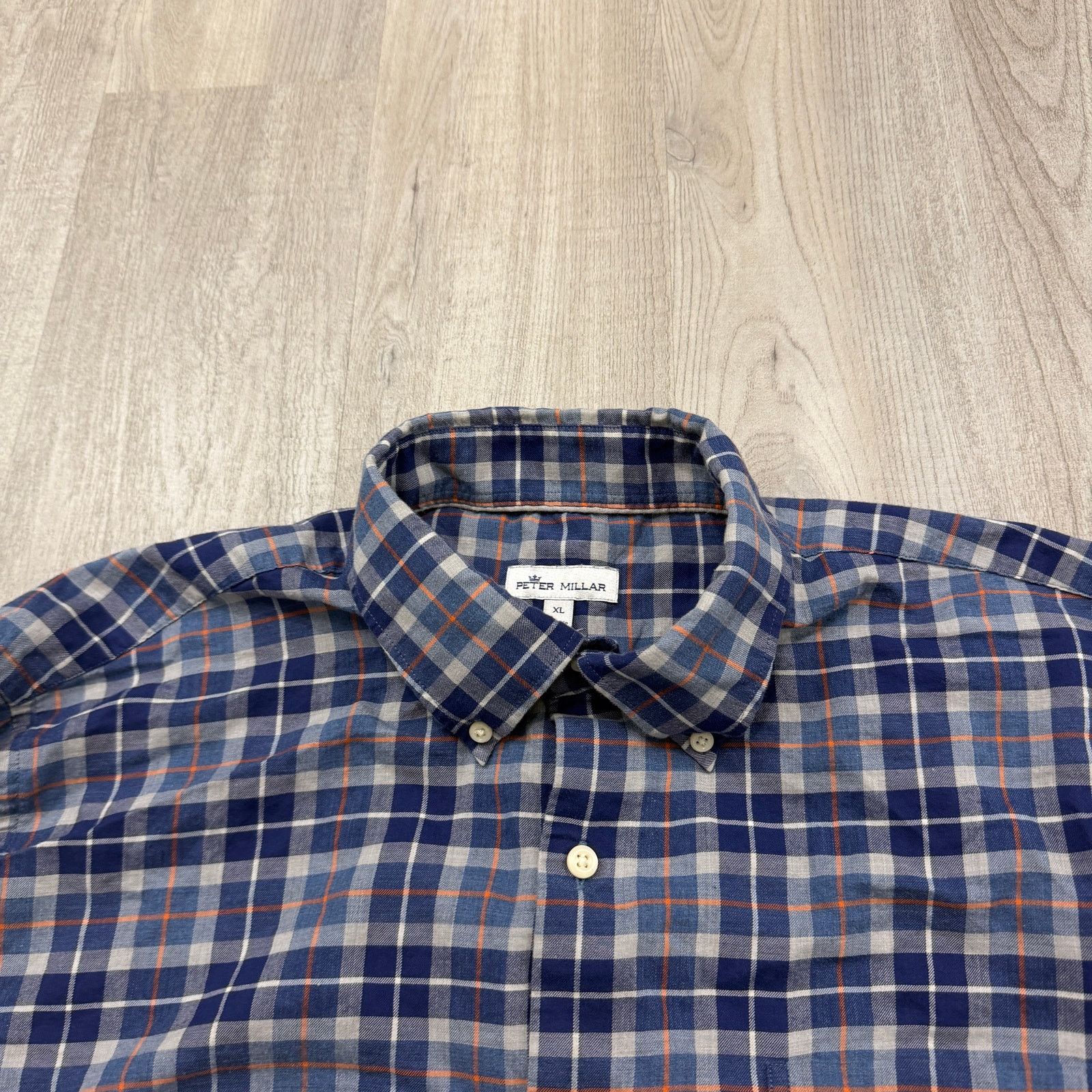 Johnston & Murphy Johnston & Murphy Button Down Shirt Men's Extra Large Blue Size US XL / EU 56 / 4 - 3 Thumbnail