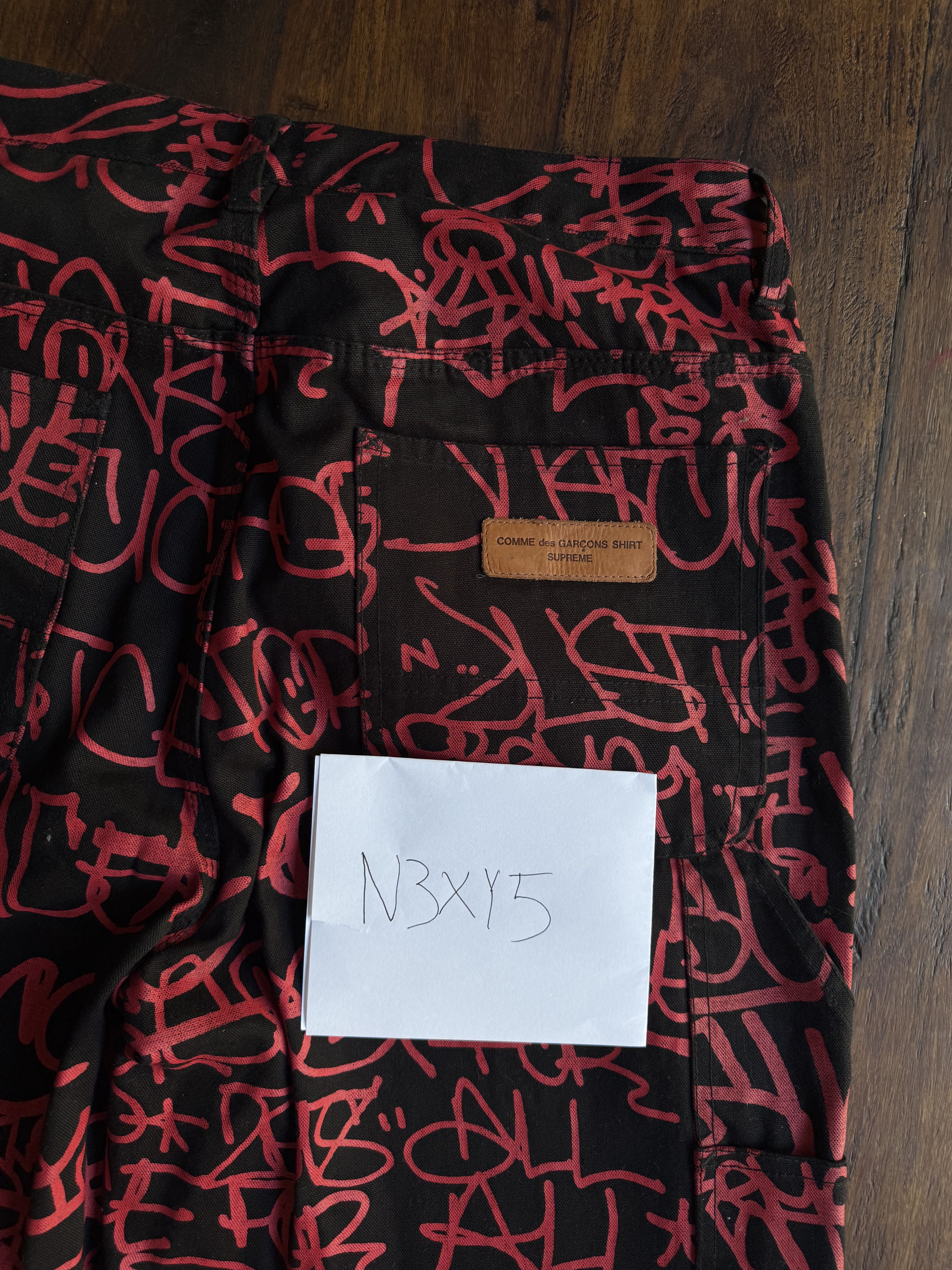 Supreme Rare Supreme x Comme des Garçons collab pants Size US 32 / EU 48 - 7 Thumbnail