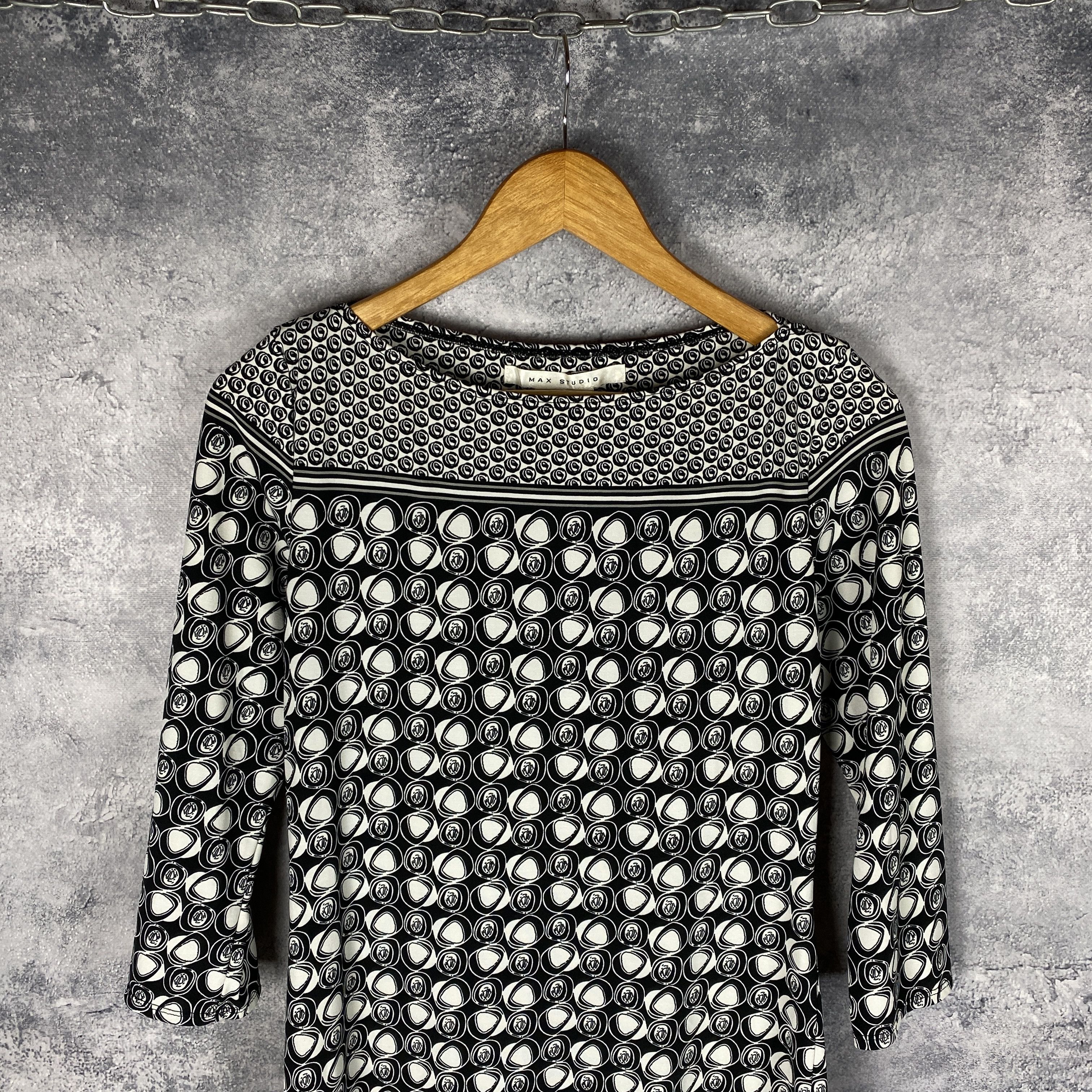 Desigual Max Studio Dress Size M Multicolor Long Sleeve Size M / US 6-8 / IT 42-44 - 2 Thumbnail