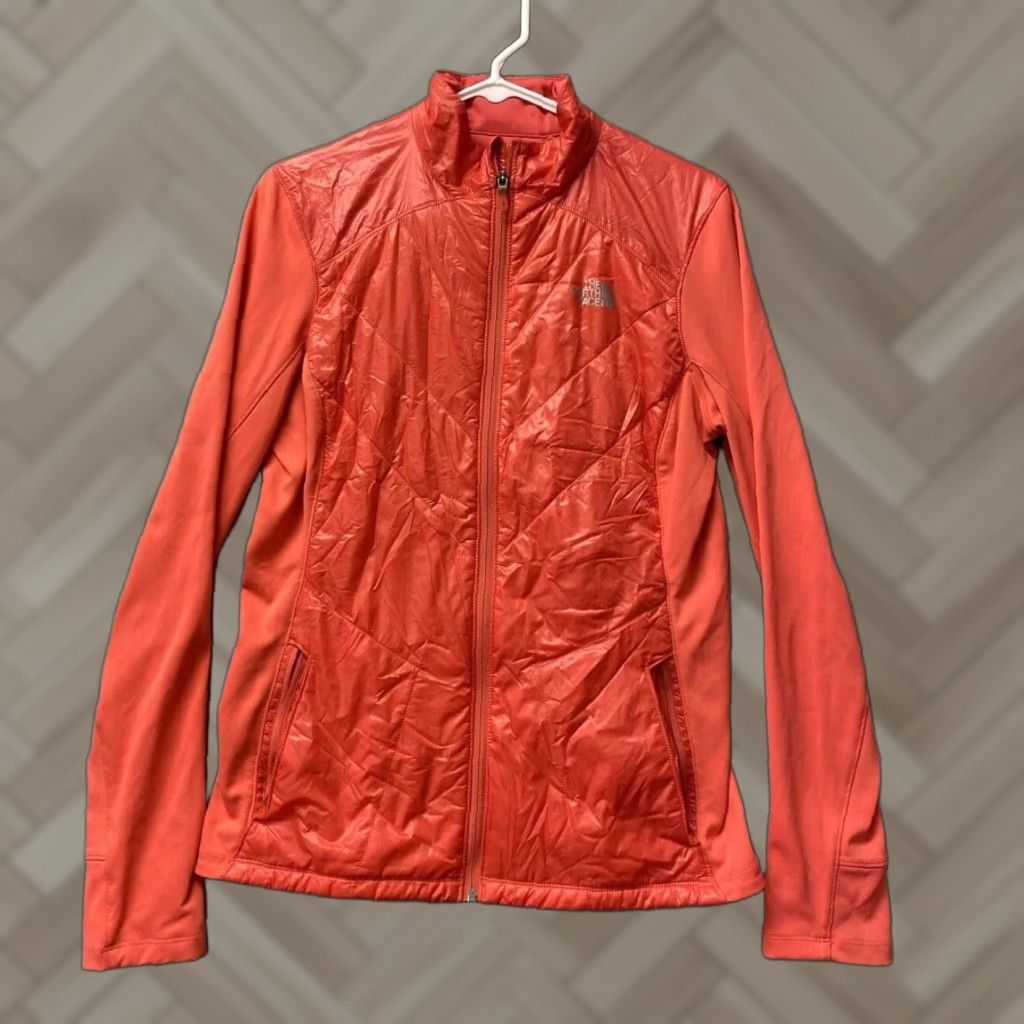The North Face THE NORTH FACE Coral Forme Jacket Women L Quilted Full Zip Athletic Pink Size L / US 10 / IT 46 - 1 Thumbnail