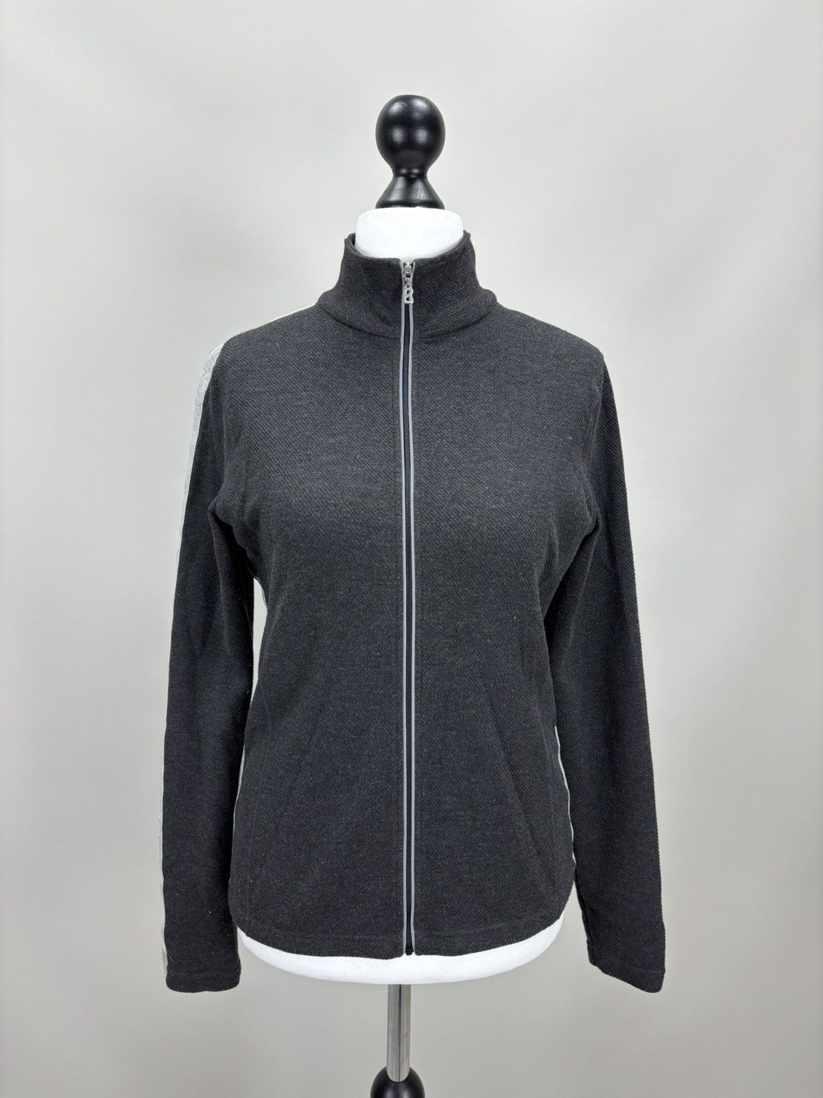 Bogner Womens full zip Bogner Fire Ice Size L Color Gray Size L / US 10 / IT 46 - 1 Thumbnail