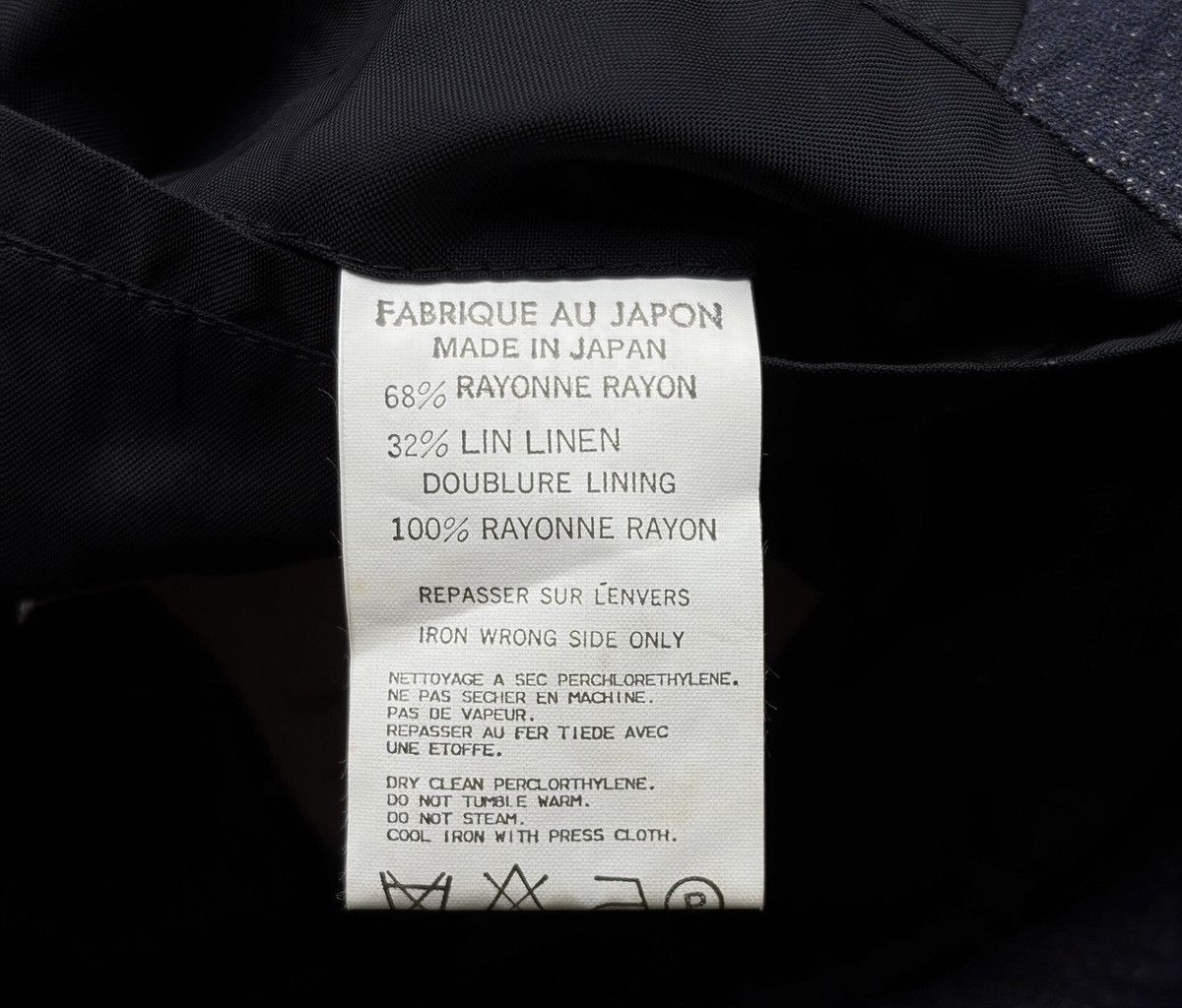Yohji Yamamoto Yohji Yamamoto 98SS Indigo Slub Coat Size US S / EU 44-46 / 1 - 6 Thumbnail