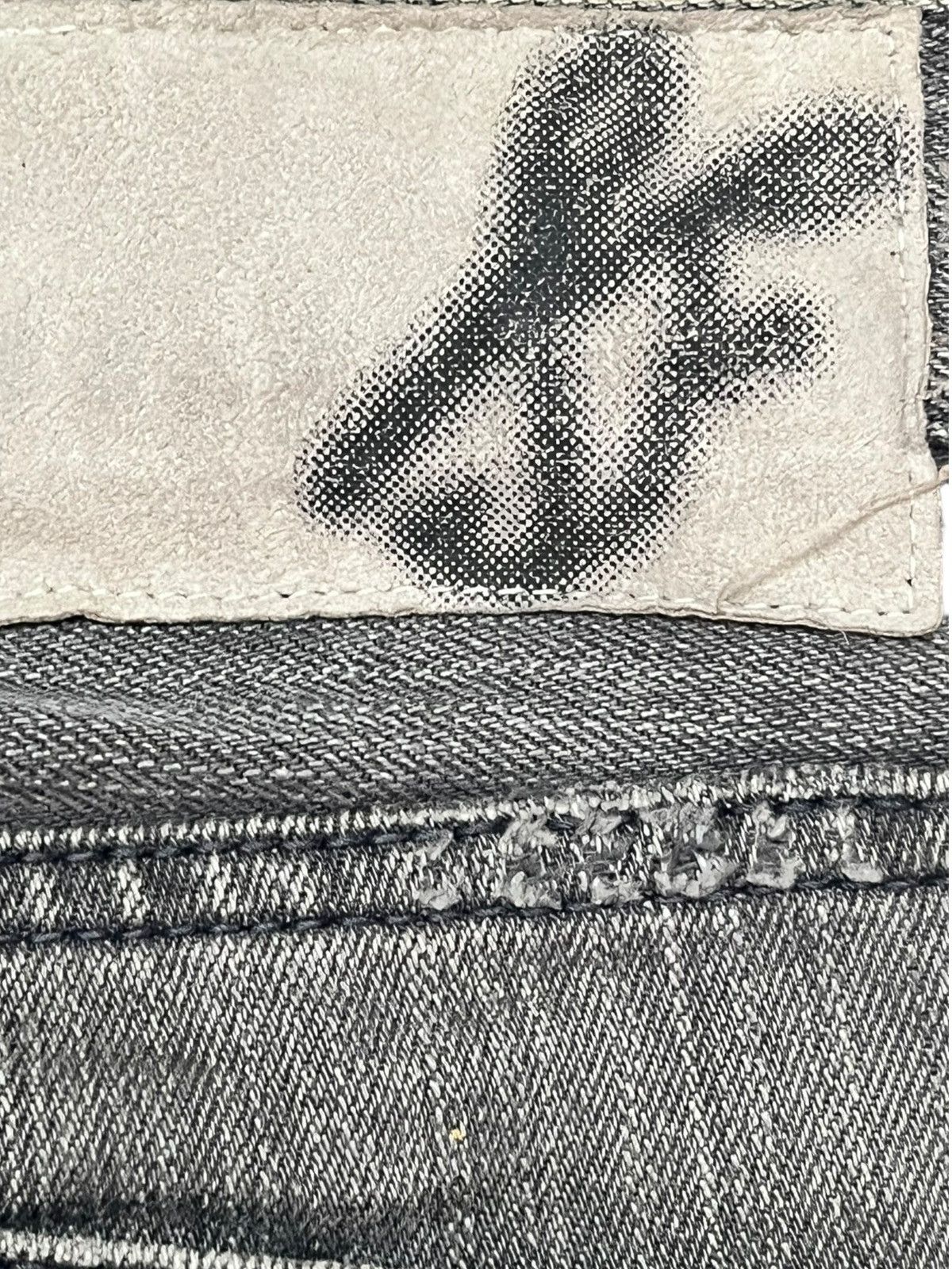 Japanese Brand Vintage Soul Of Freedom Curvy Leg Distressed Denim Size US 32 / EU 48 - 7 Thumbnail