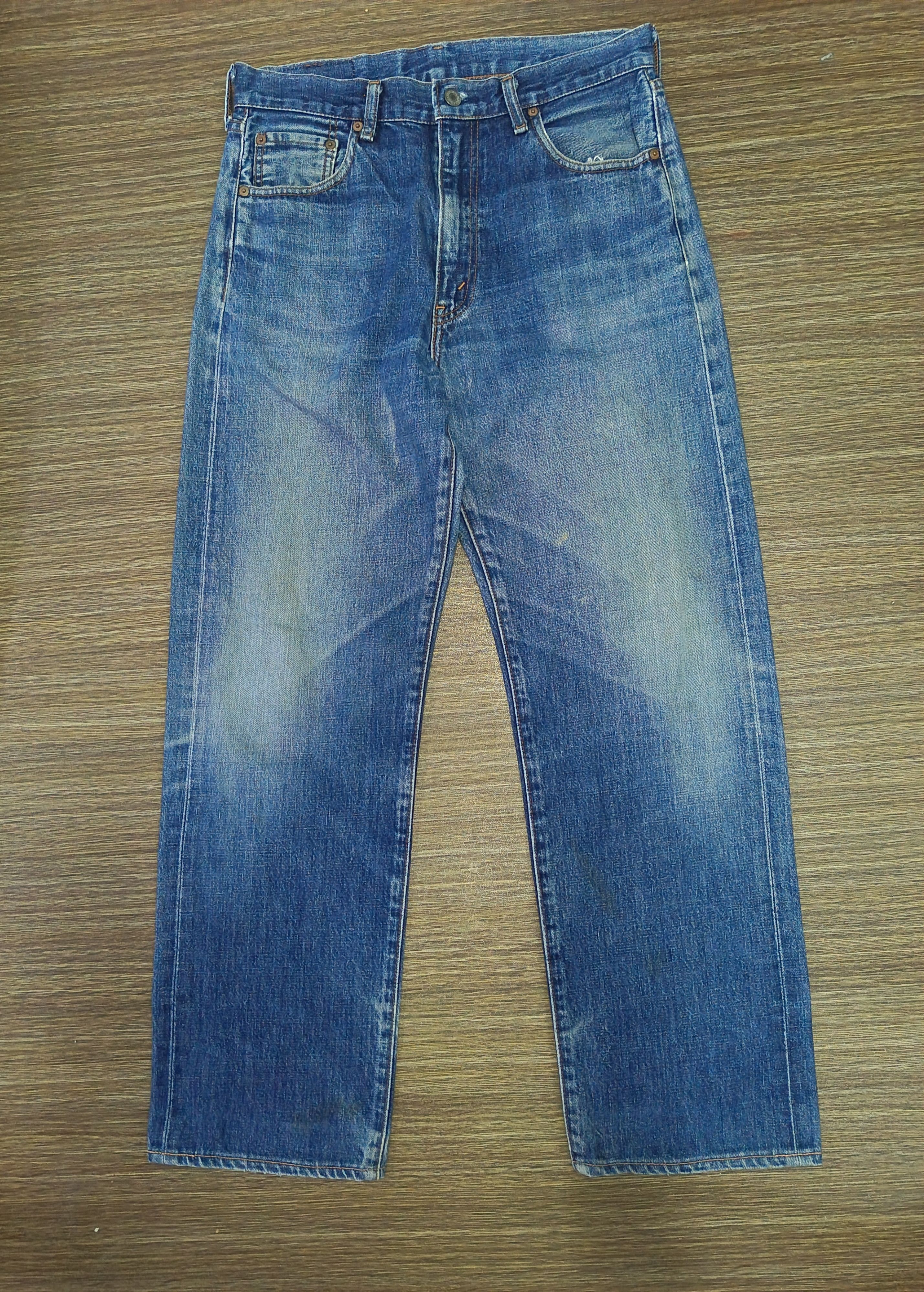 Levi's Vintage Clothing Vintage Levi's 502 Big E selvedge Size US 31 - 1 Thumbnail