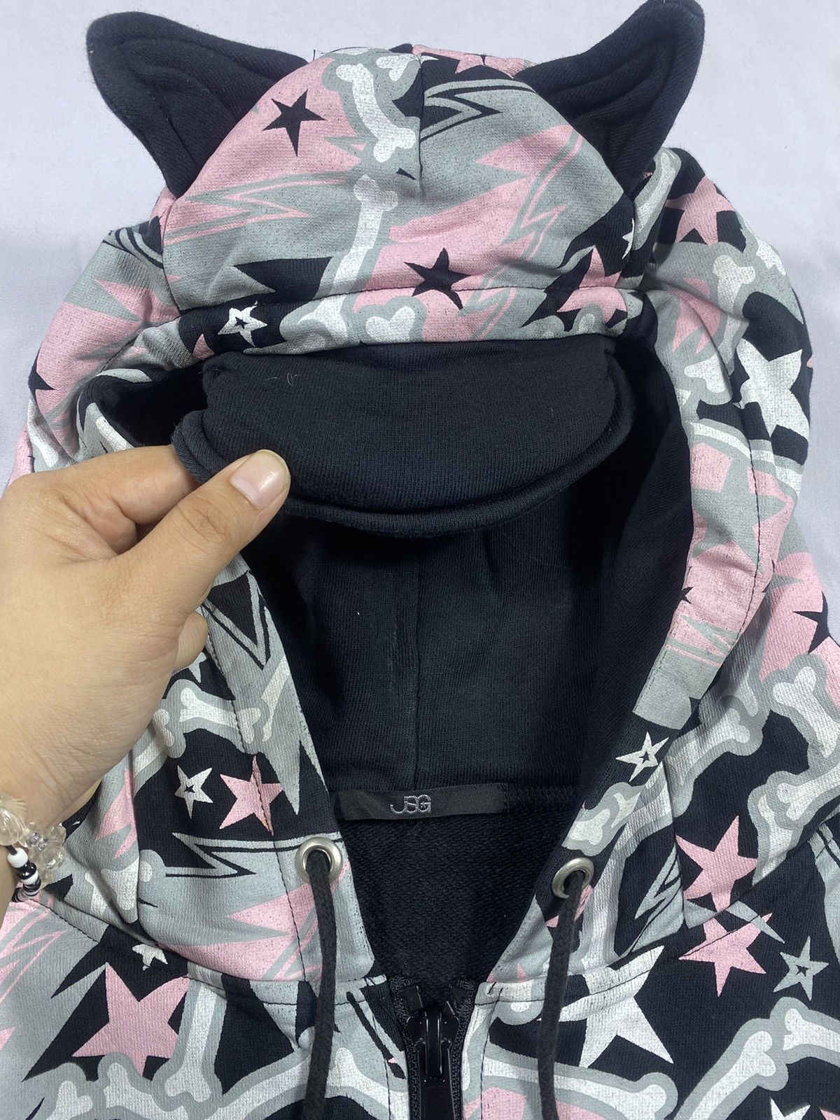 Hysteric Glamour Japanese JSG short sleeve Zip Hoodie Lgb ifsix style Size US S / EU 44-46 / 1 - 5 Thumbnail