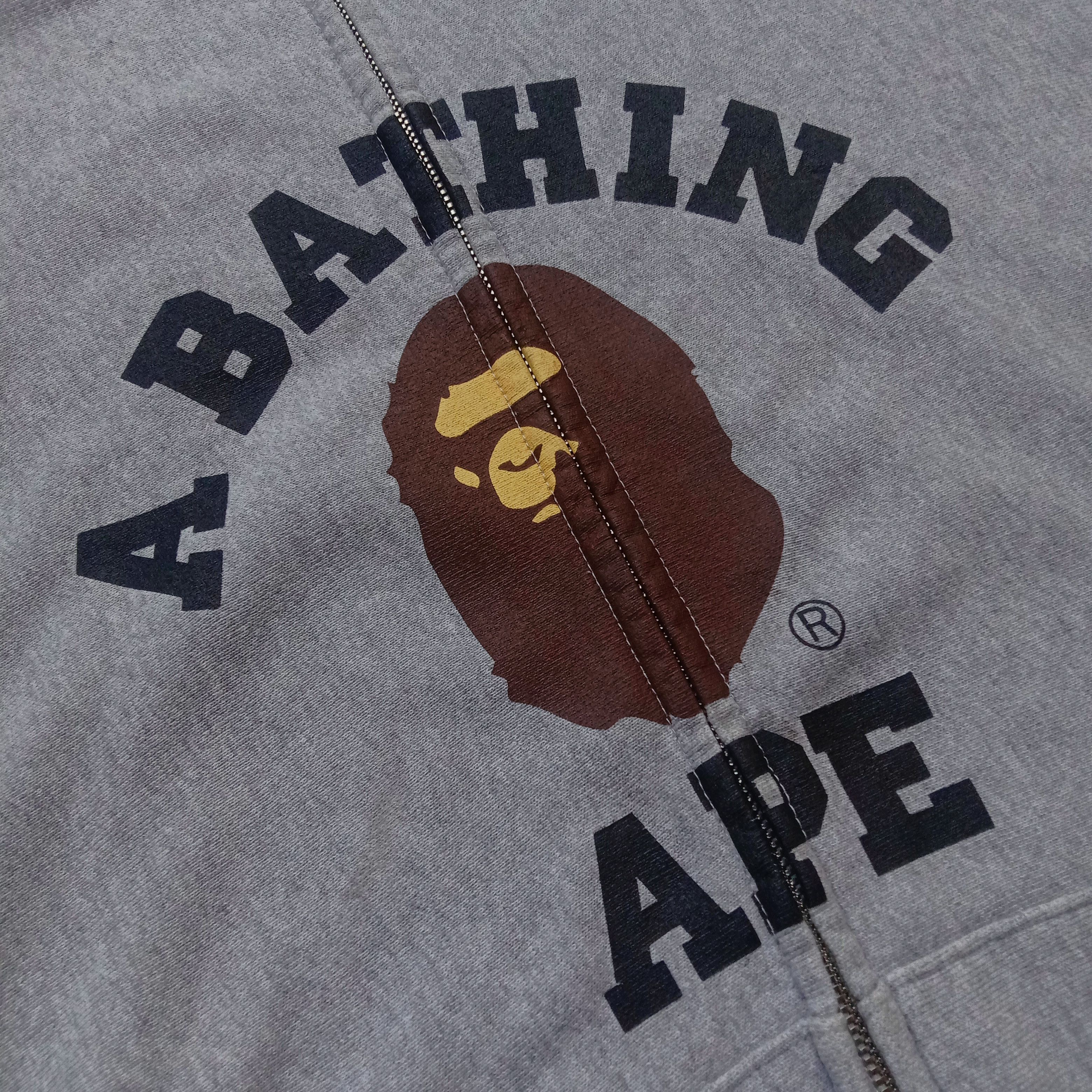Bape Collage Full Zip Hoodie (2007) Size US L / EU 52-54 / 3 - 2 Thumbnail