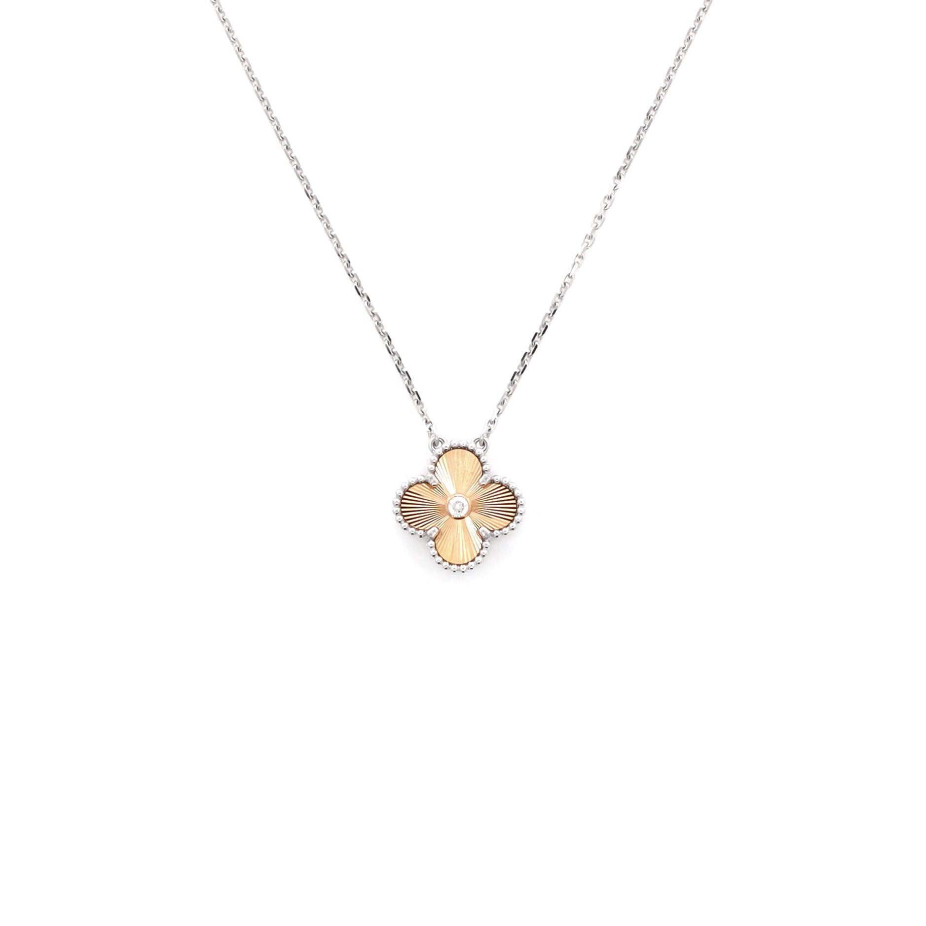 Vintage Alhambra Pendant Necklace