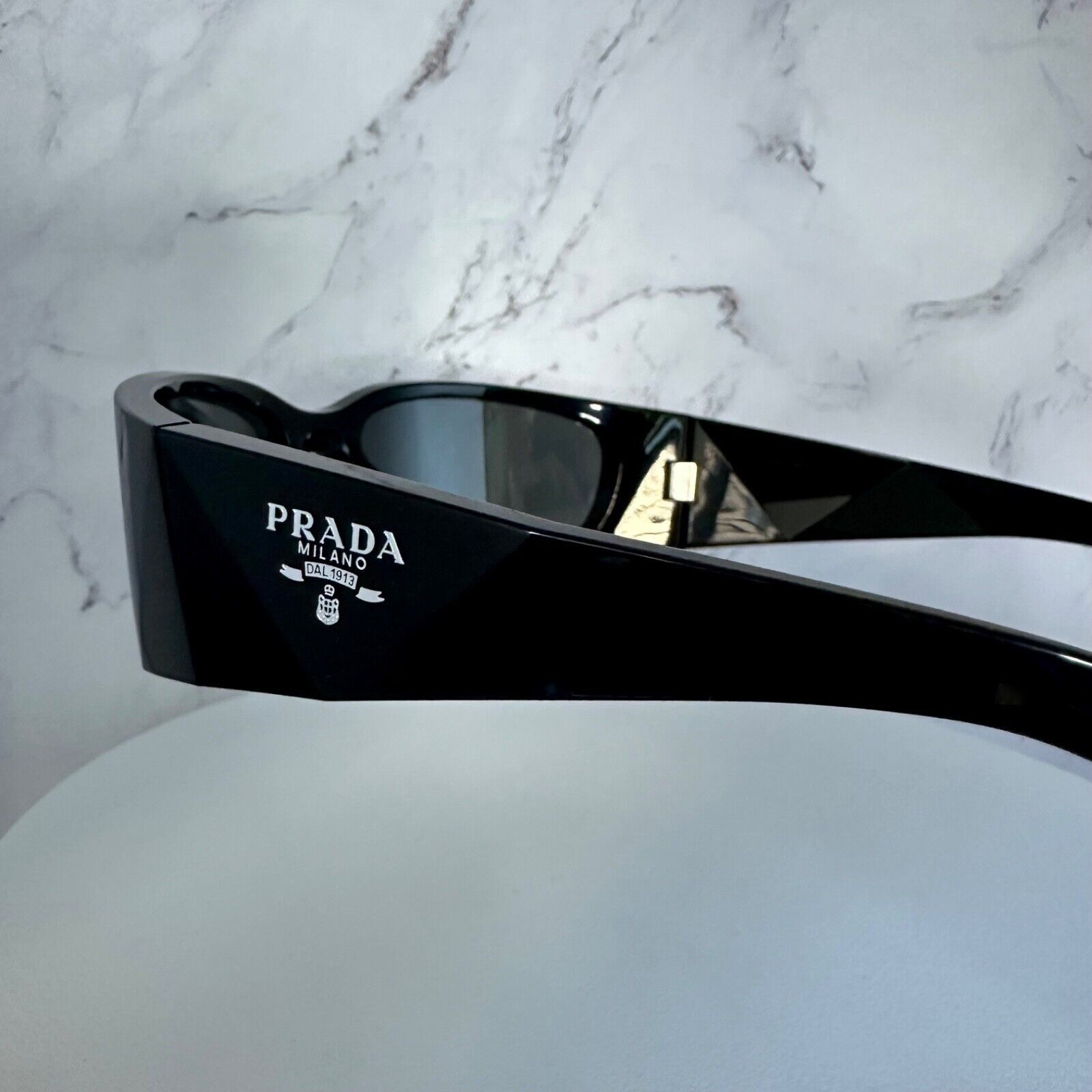 Prada New Prada Sunglasses Black Symbole Logo Size ONE SIZE - 11 Thumbnail