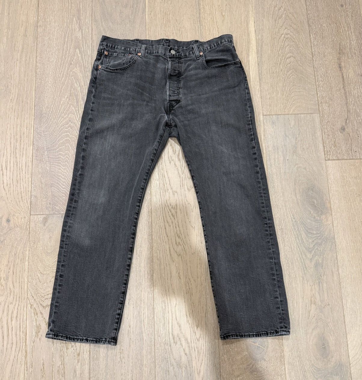 Levi's Levi’s 501 Original Fit Jeans — Black — 38x30 — Gently Used Size US 38 / EU 54 - 1 Thumbnail