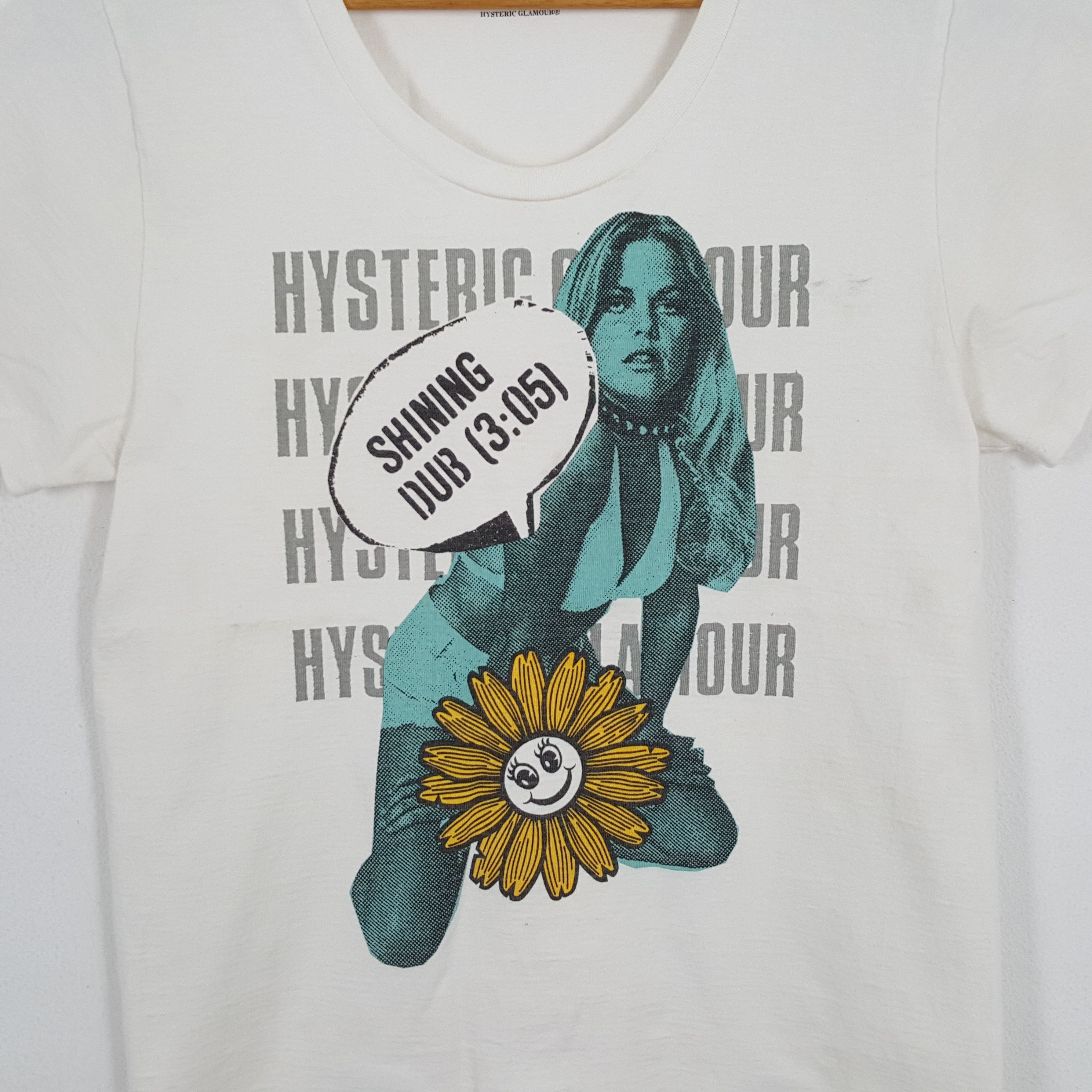 Hysteric Glamour × Japanese Brand × Vintage Vintage HYSTERIC GLAMOUR WATARU KOMACHI Japan Brand T-Shirts Size US M / EU 48-50 / 2 - 2 Thumbnail