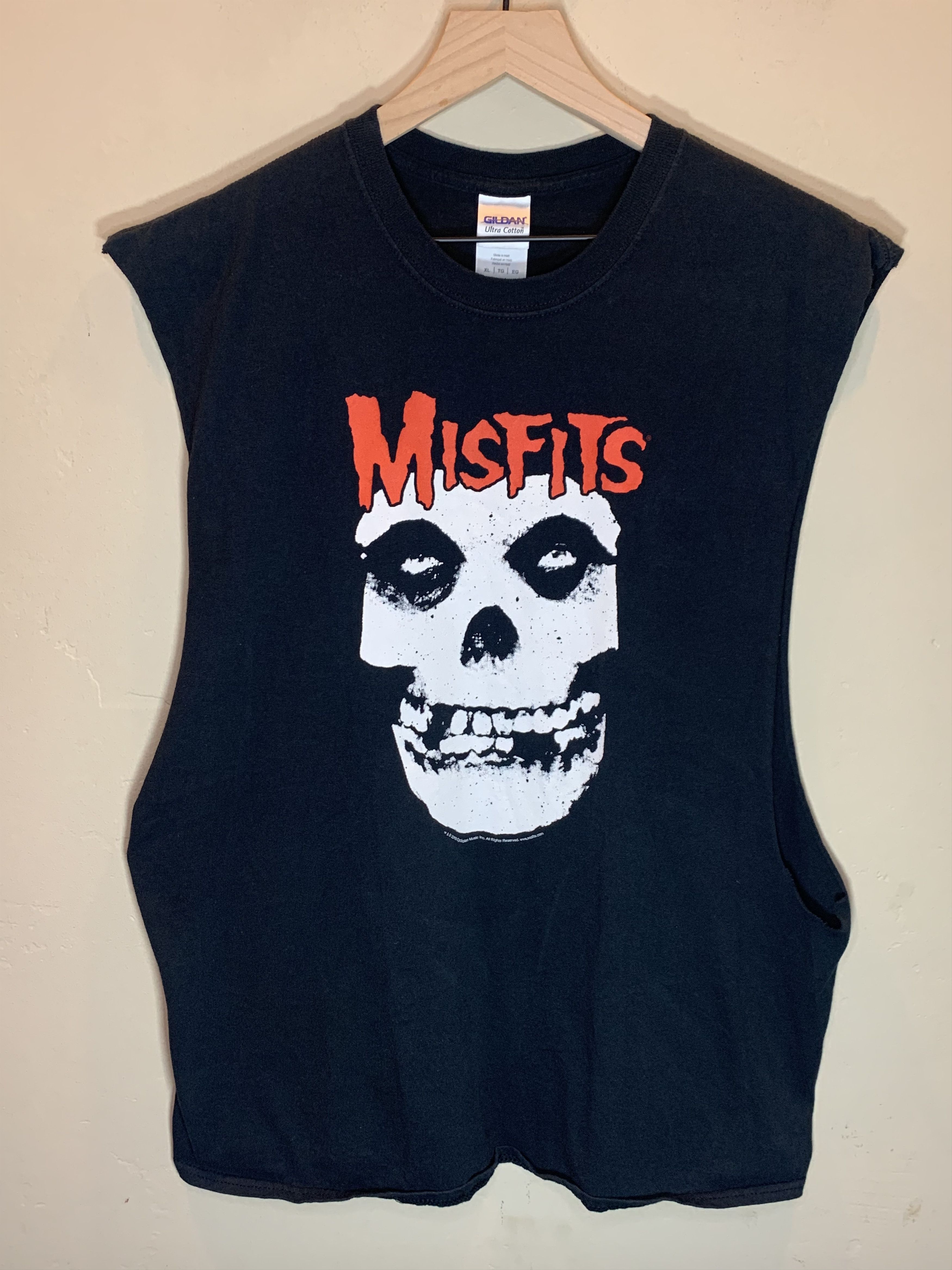*RARE* Vintage Misfits Skull Band Tank Top Sleeveless Shirt