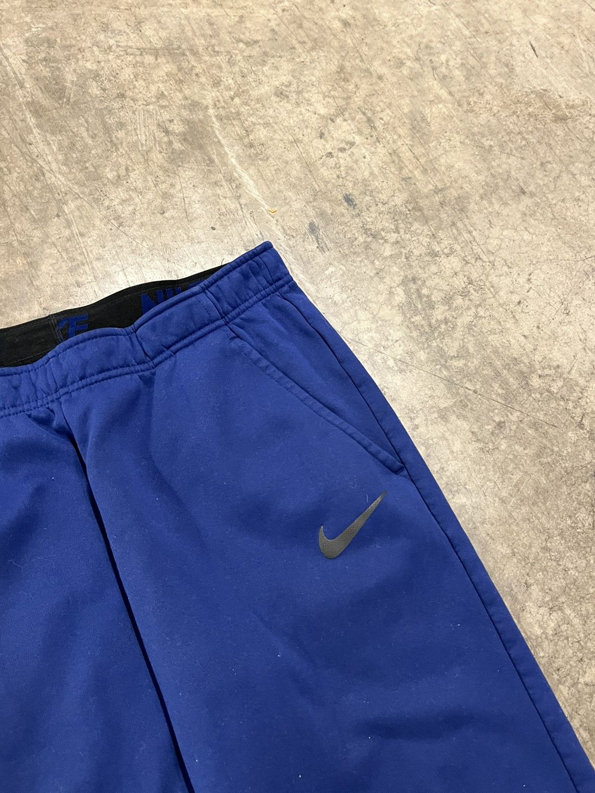 Nike × Vintage Nike baggy fit wide leg sweatpants streetwear athletic Size US 32 / EU 48 - 4 Thumbnail