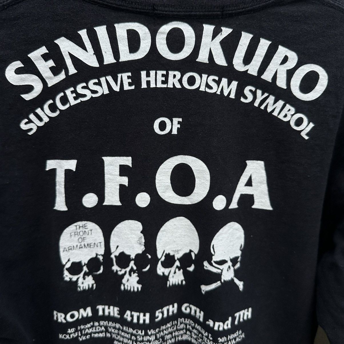 Japanese Brand Vintage t.f.o.a like chrome hearts design Size US M / EU 48-50 / 2 - 3 Thumbnail