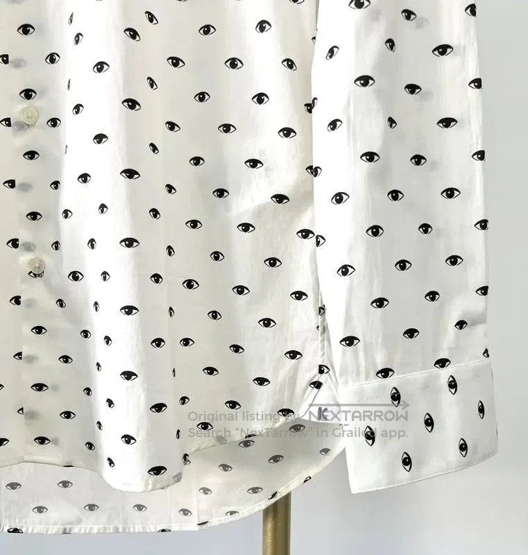 Kenzo KENZO Men's Long Sleeve Cotton Shirt . Size US M / EU 48-50 / 2 - 2 Thumbnail