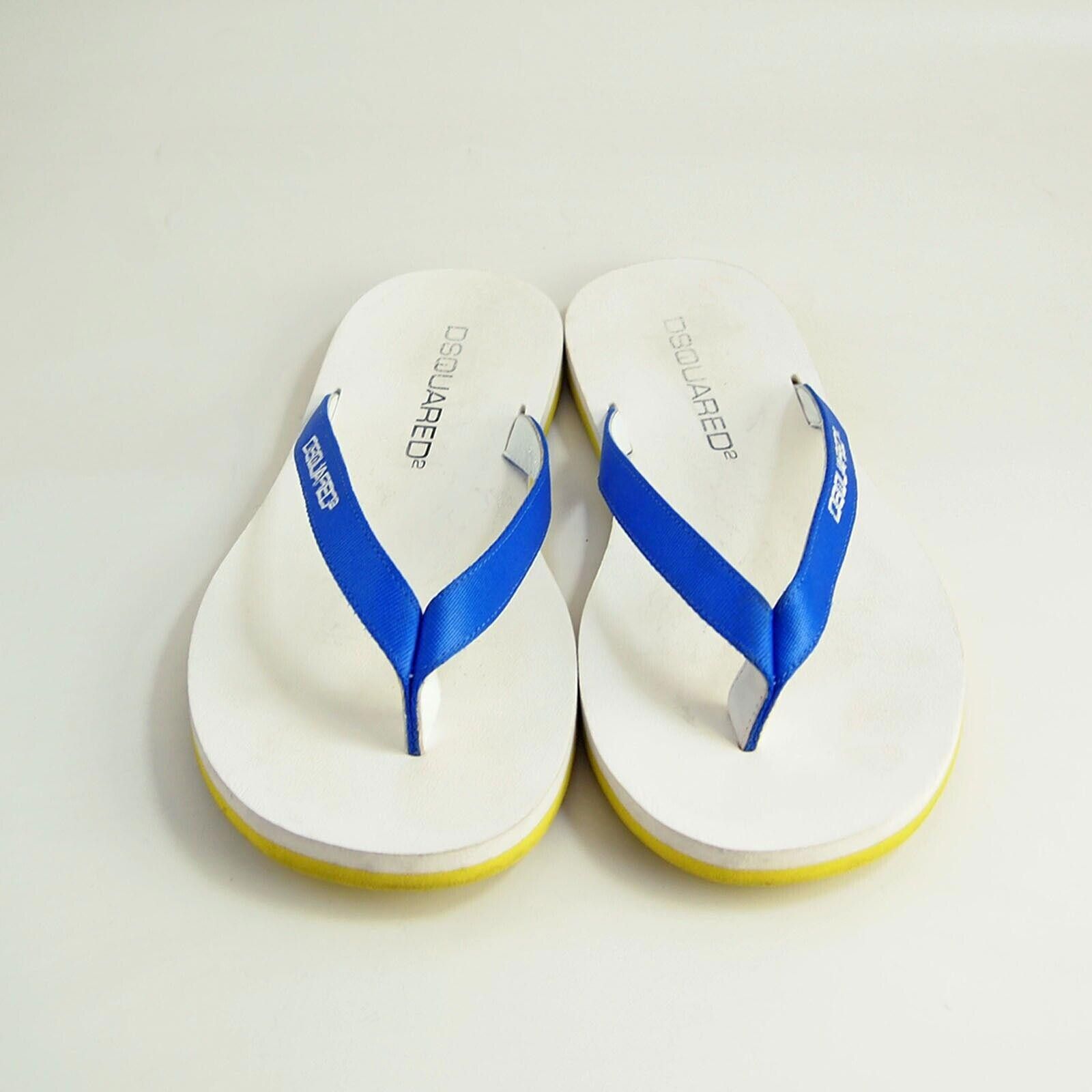 Dsquared2 Dsquared2 Thong Slides Sandals Blue Mens US 7 EU 40 Size US 7 / EU 40 - 4 Thumbnail