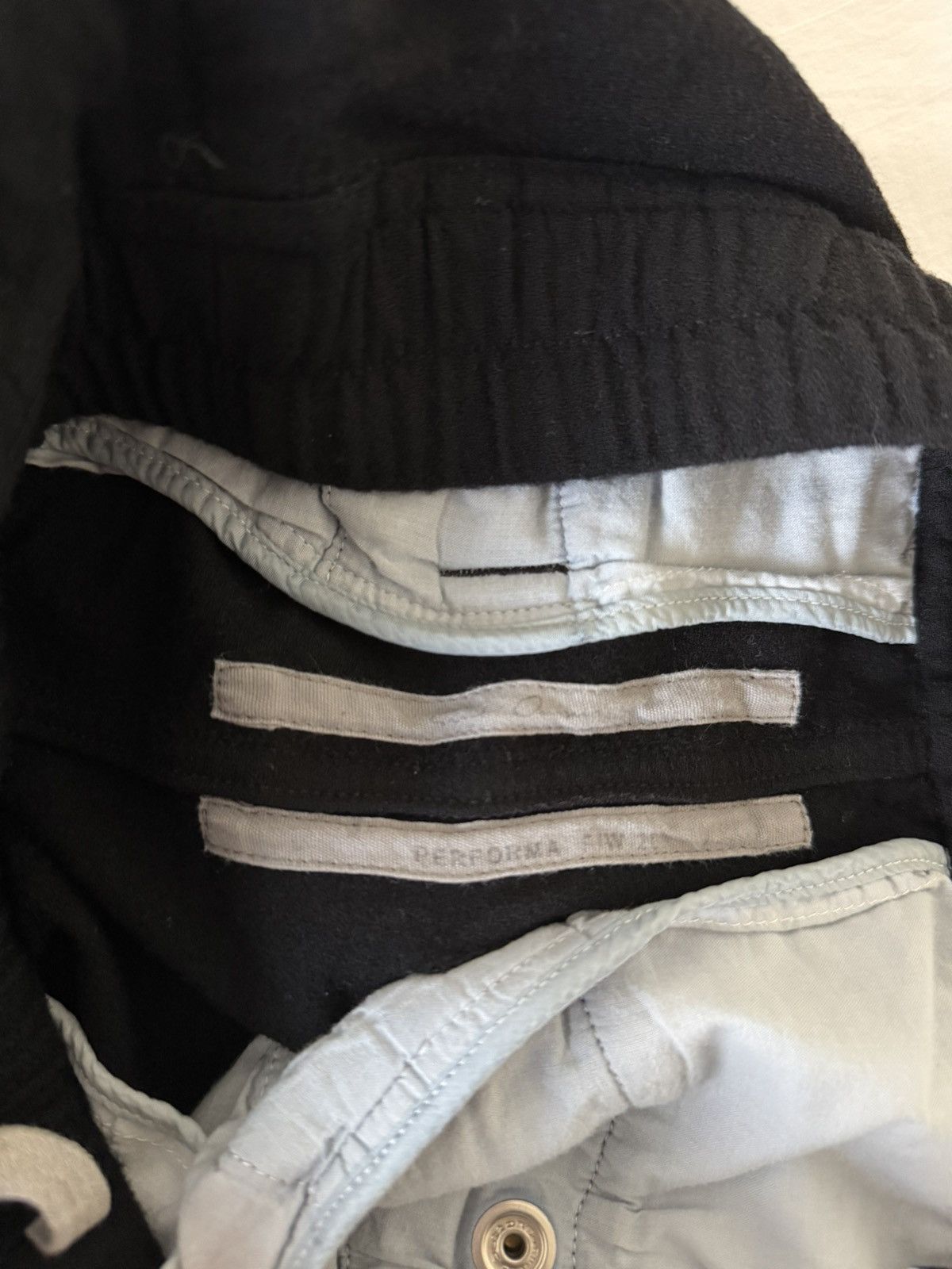 Rick Owens Rick Owens Wool Jogger Pants Size US 30 / EU 46 - 8 Thumbnail