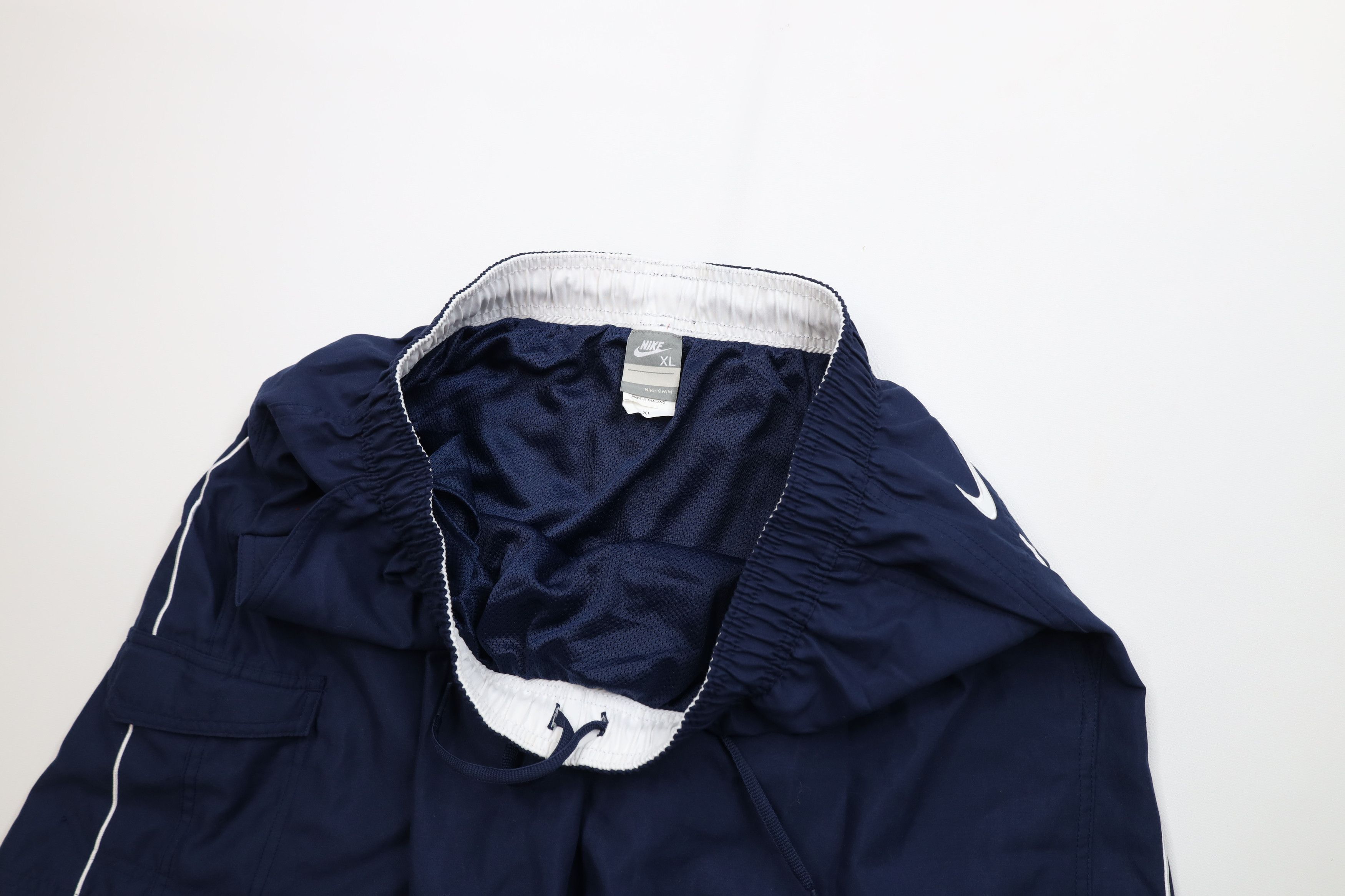 Nike Vintage Nike Scott Big Swoosh Above Knee Lined Cargo Shorts Size US 36 / EU 52 - 6 Thumbnail