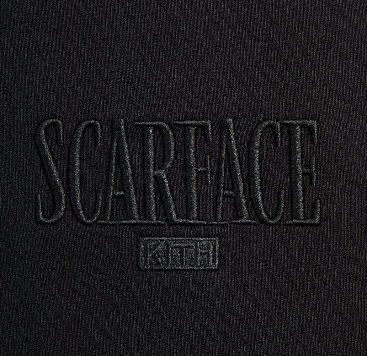 Kith KITH FOR SCARFACE TONY APPLIQUE NELSON HOODIE - BLACK Size US XXL / EU 58 / 5 - 6 Thumbnail