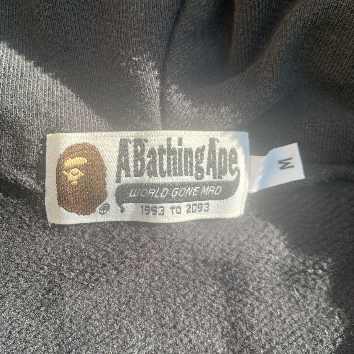 Bape Bape A Bathing Ape Angry Mad Face Full Zip Hoodie Black Size US M / EU 48-50 / 2 - 3 Thumbnail