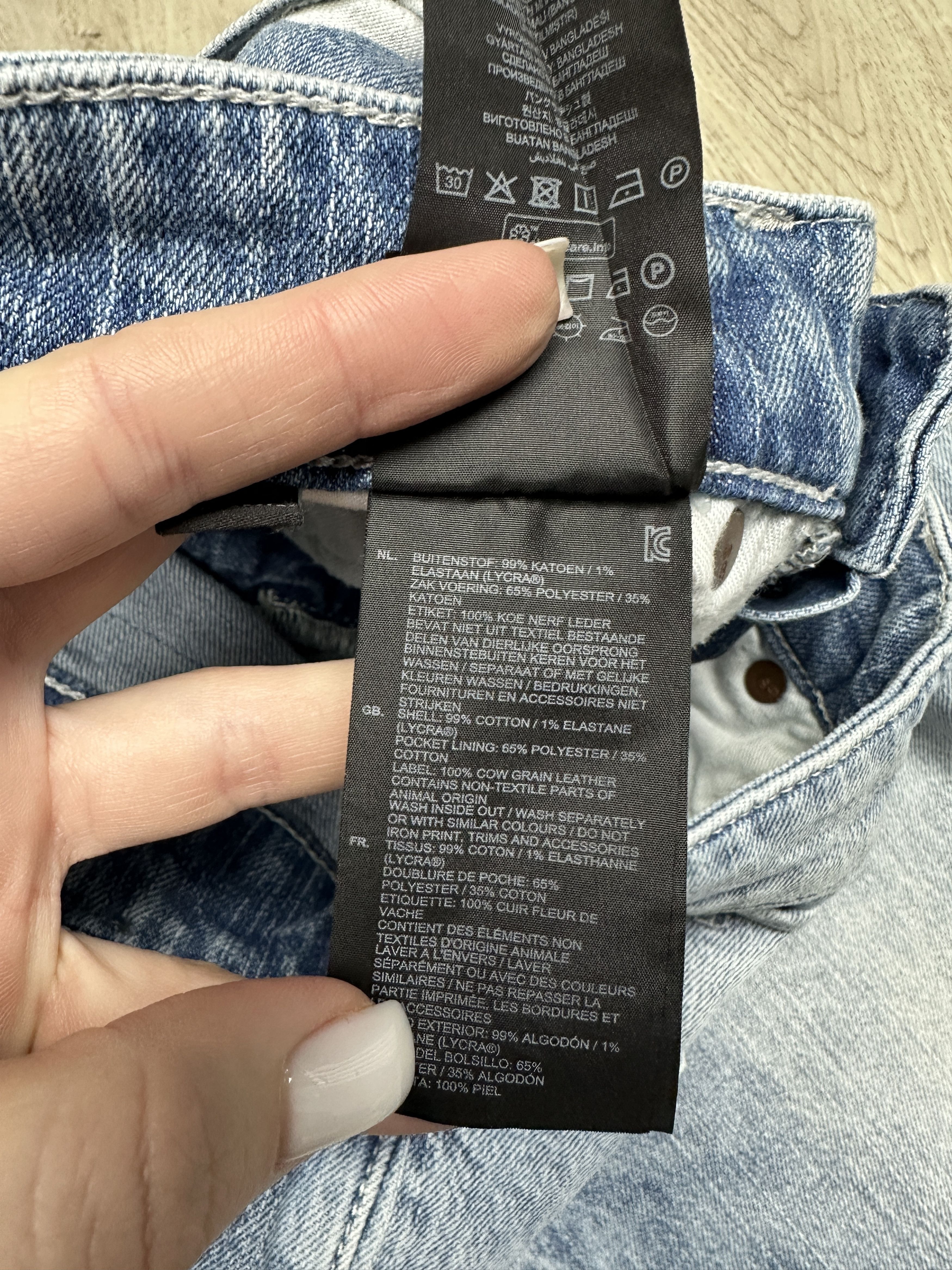 G-Star G Star Raw Mens 3301 Straight Tapered Denim Pants Jeans Size US 31 - 5 Thumbnail