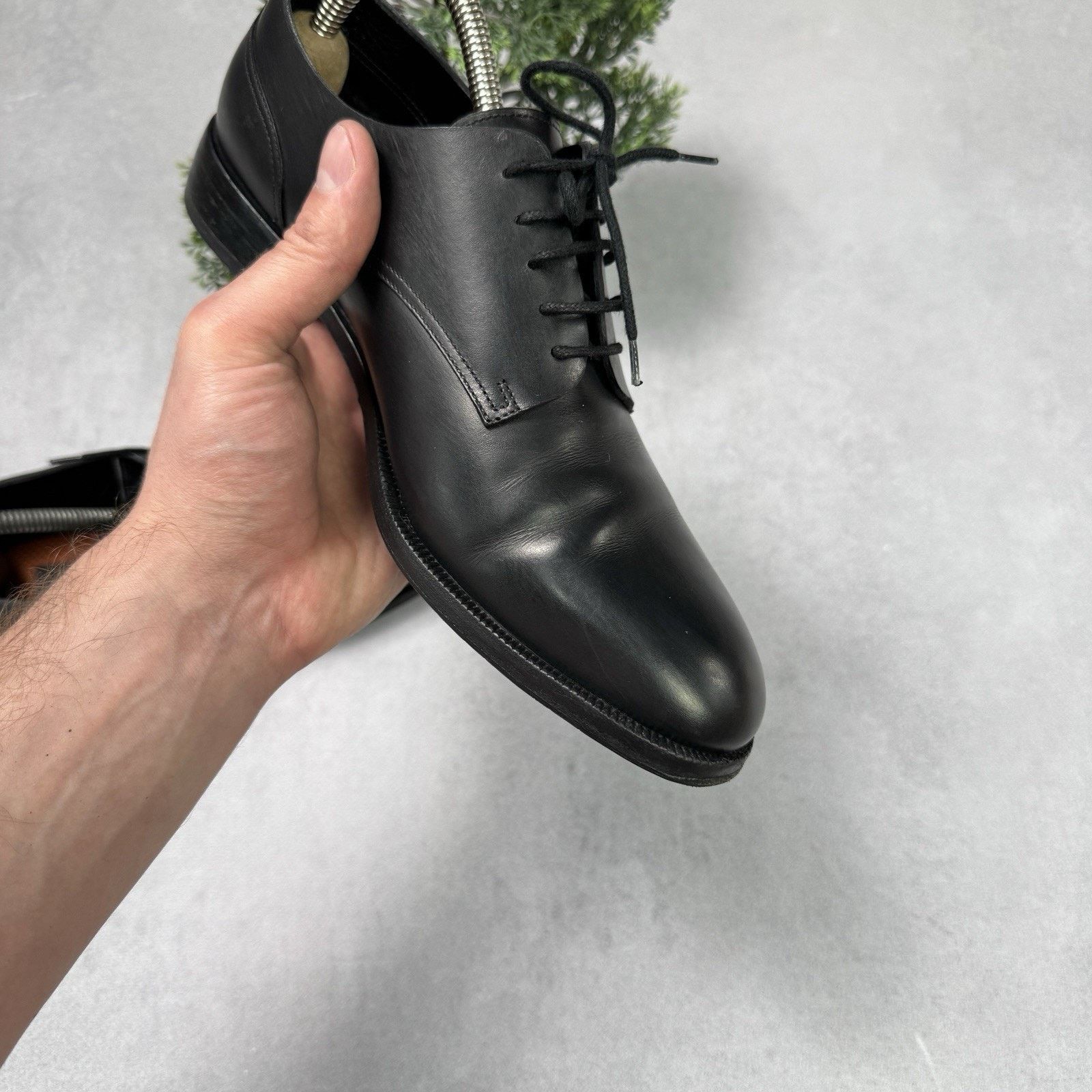 Dsquared2 Dsquared2 Men Derby Oxford Shoes Size EU 39 US 6 Black Size US 6 / EU 39 - 18 Thumbnail