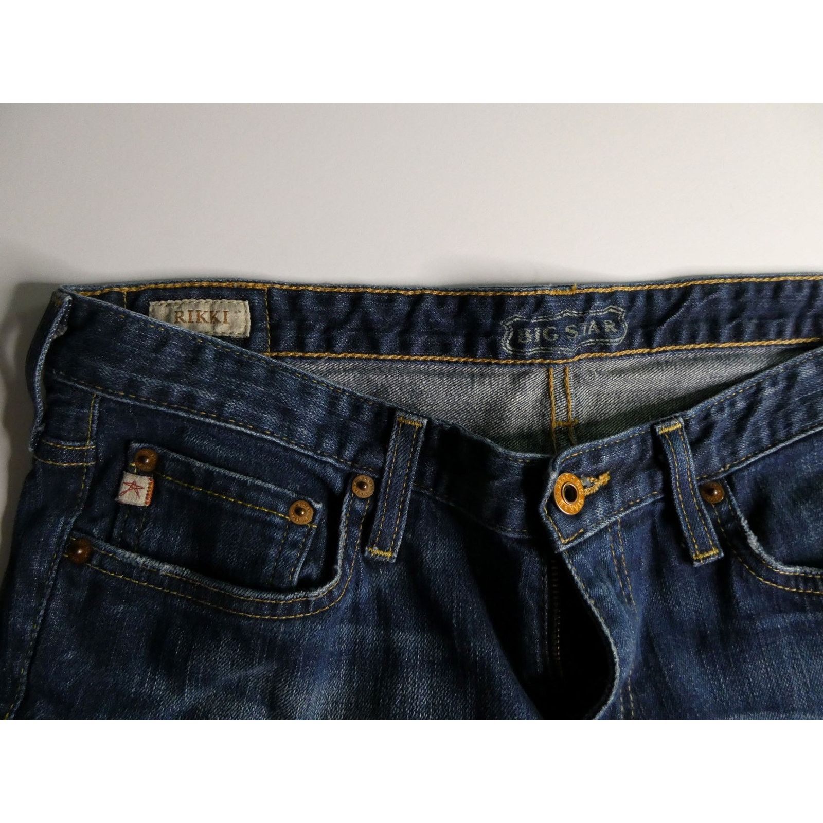 Big Star BIG STAR Rikki jeans, size 29, medium-dark wash Size 29" - 5 Thumbnail