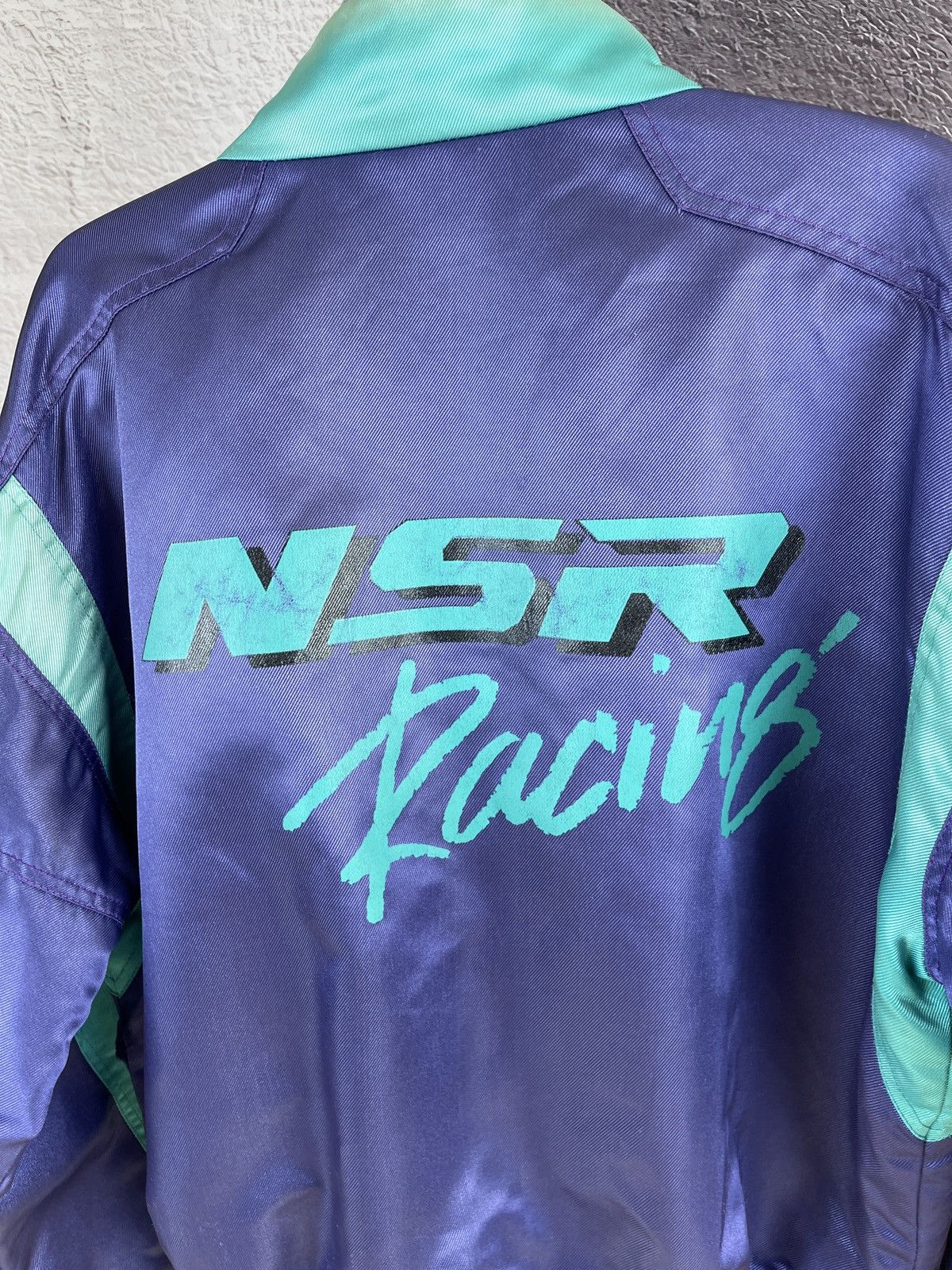 Vintage Vintage 70s NSR racing colour blocked cropped jacket Size US M / EU 48-50 / 2 - 19 Thumbnail