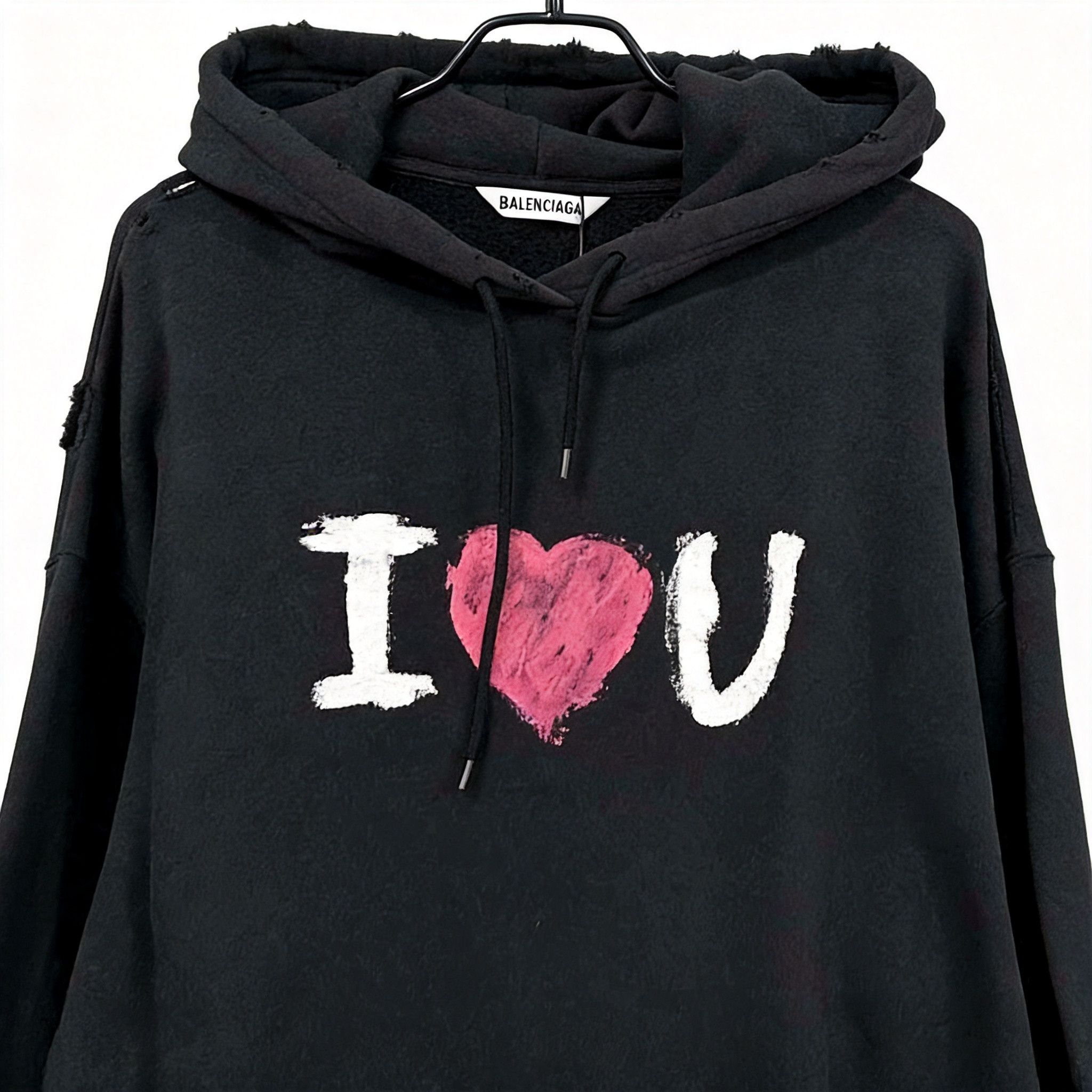 Balenciaga Balenciaga I Love Cats Hoodie | Grailed