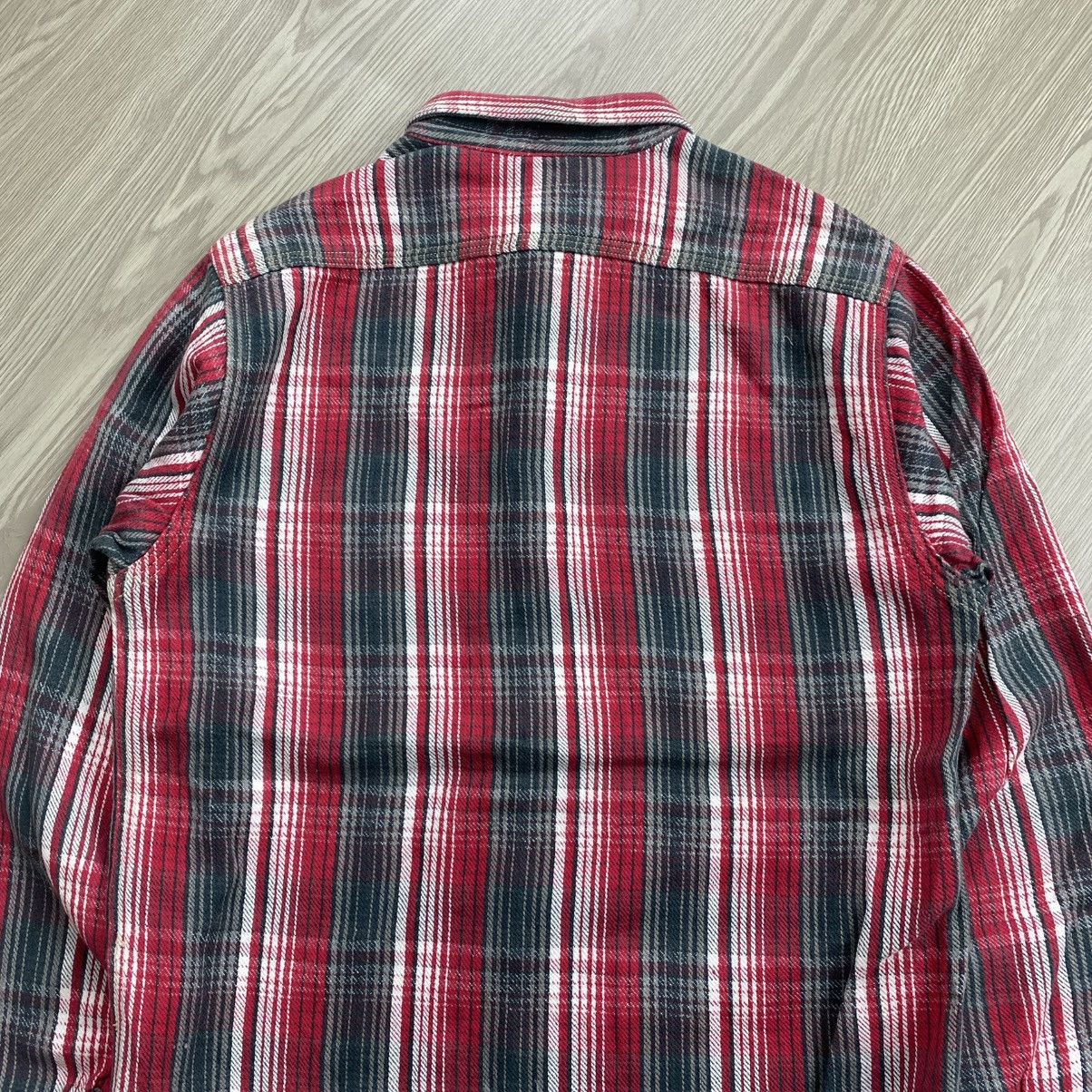 Japanese Brand × Sugar Cane × Toyo Enterprises Vinatage Sugar Cane USA Red Plaid Flannel Shirt Size US S / EU 44-46 / 1 - 9 Thumbnail