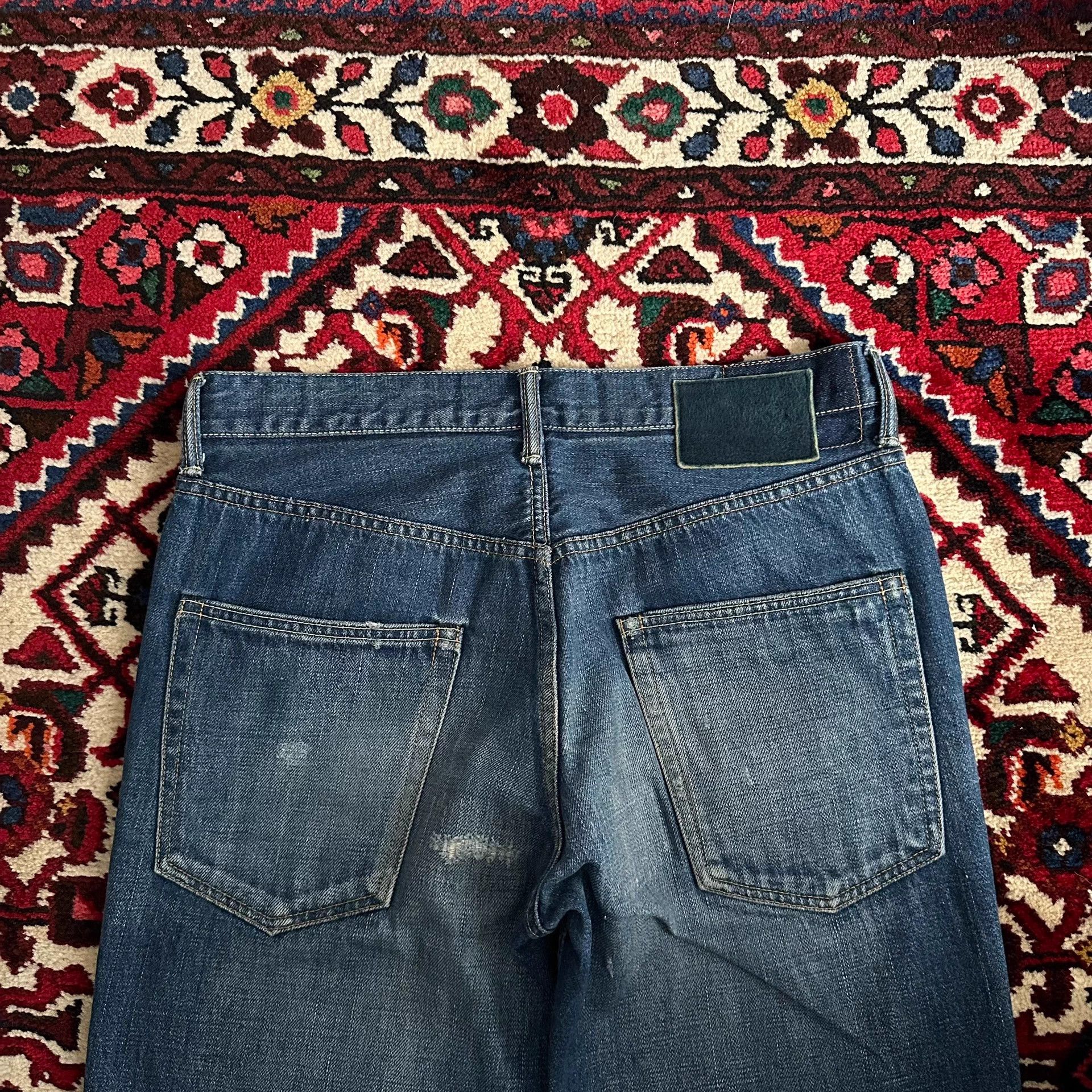 Visvim visvim 03d5 washed denim jeans w32 l30 Size US 32 / EU 48 - 4 Thumbnail