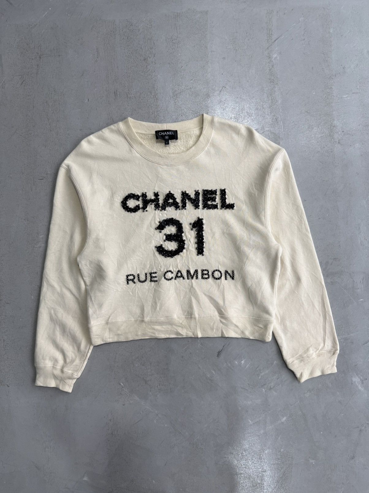 Chanel Chanel - 2020 Rue Cambon 31 Crewneck Size M / US 6-8 / IT 42-44 - 1 Thumbnail