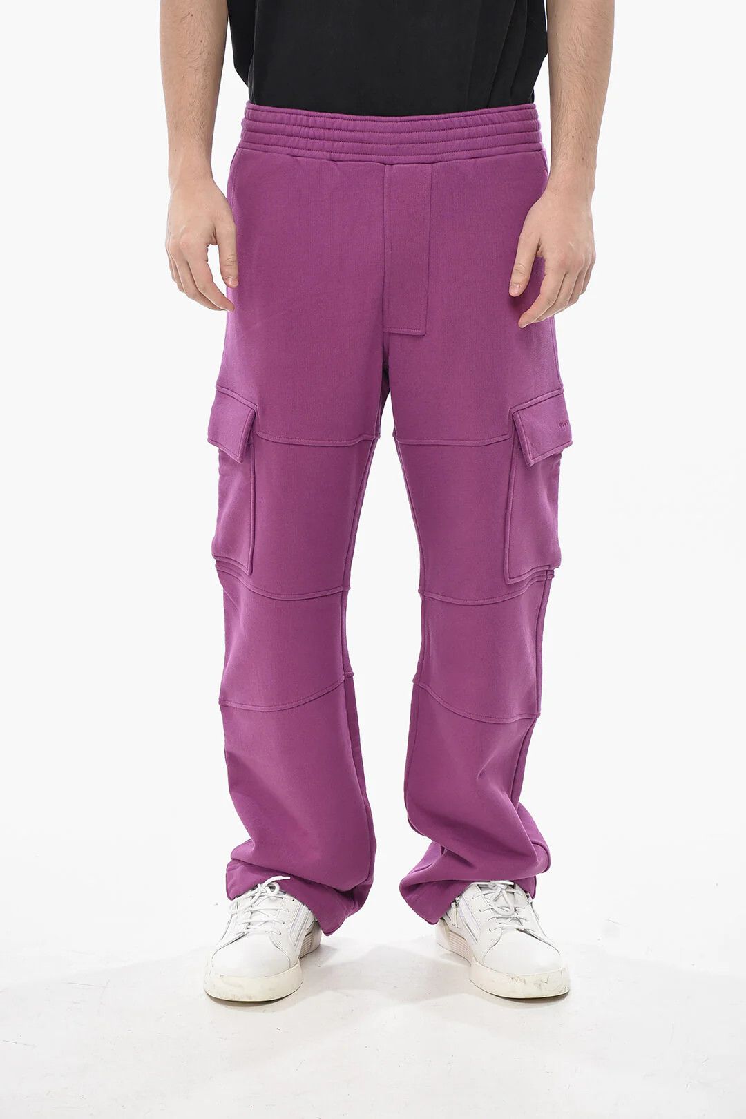 Givenchy og1mm0326 Cargo Straight-Leg Sweatpants & Joggers in Purple Size US 30 / EU 46 - 1 Thumbnail
