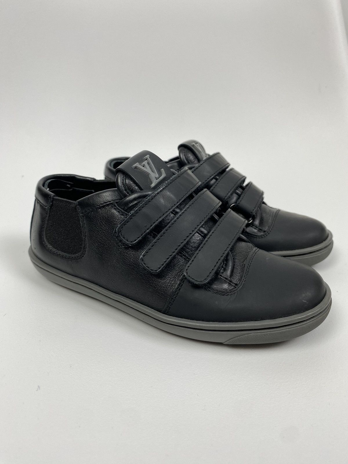 image of Louis Vuitton Slalom Sneakers Kids Shoes Size 26 in Black