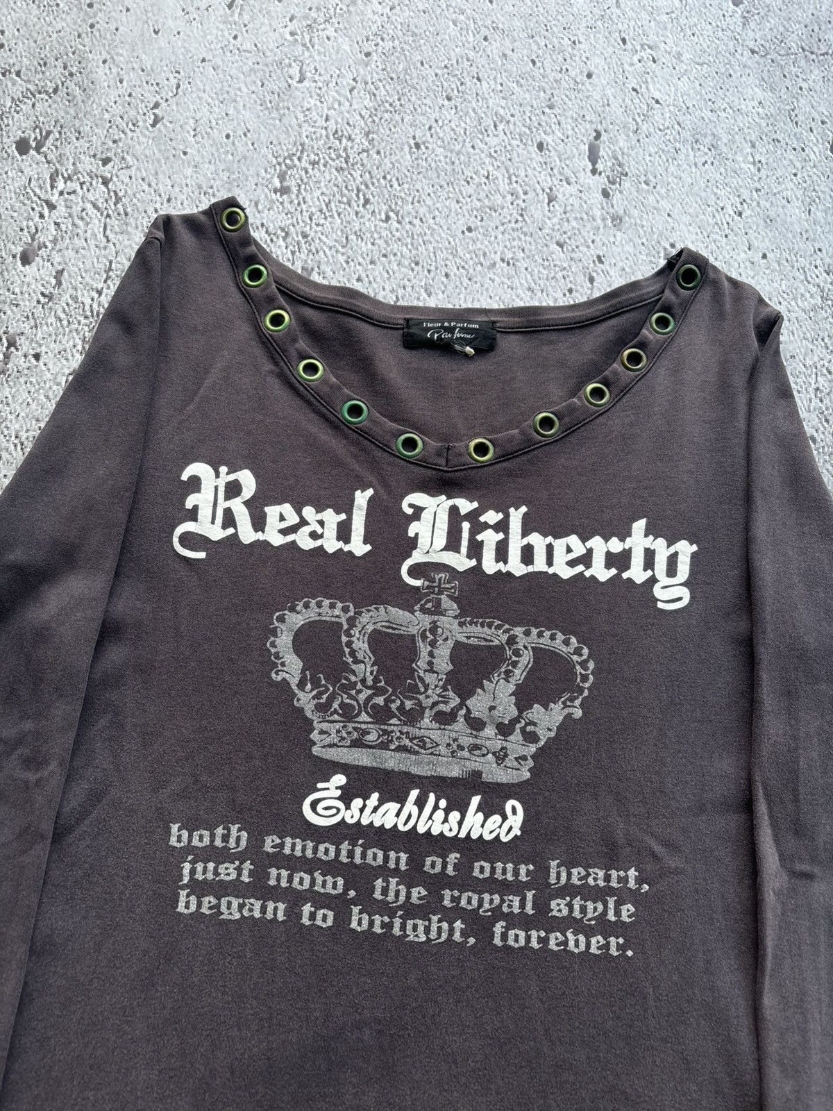 Hysteric Glamour Y2k fluer & parfum real liverty ifsix punk style Longsleeve Size L / US 10 / IT 46 - 3 Thumbnail