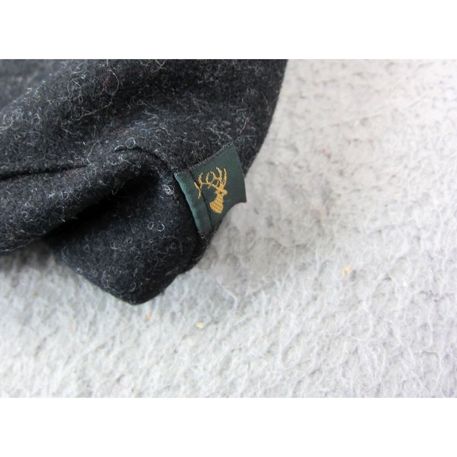 Vintage Mucros Weavers Trinity Wood Cap Hat Mens Large Gray Wool Flat Made in Ireland Size ONE SIZE - 4 Thumbnail