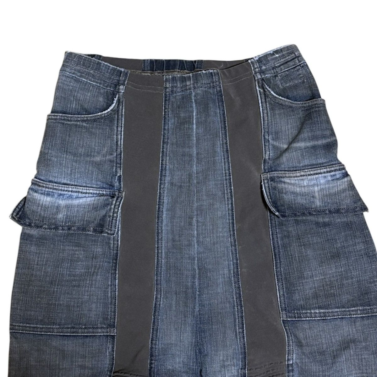 Rick Owens Drkshdw 2000s DRKSHDW OLMAR AND MIRTA MEMPHIS CARGO CROPPED TROUSERS Size US 31 - 2 Thumbnail