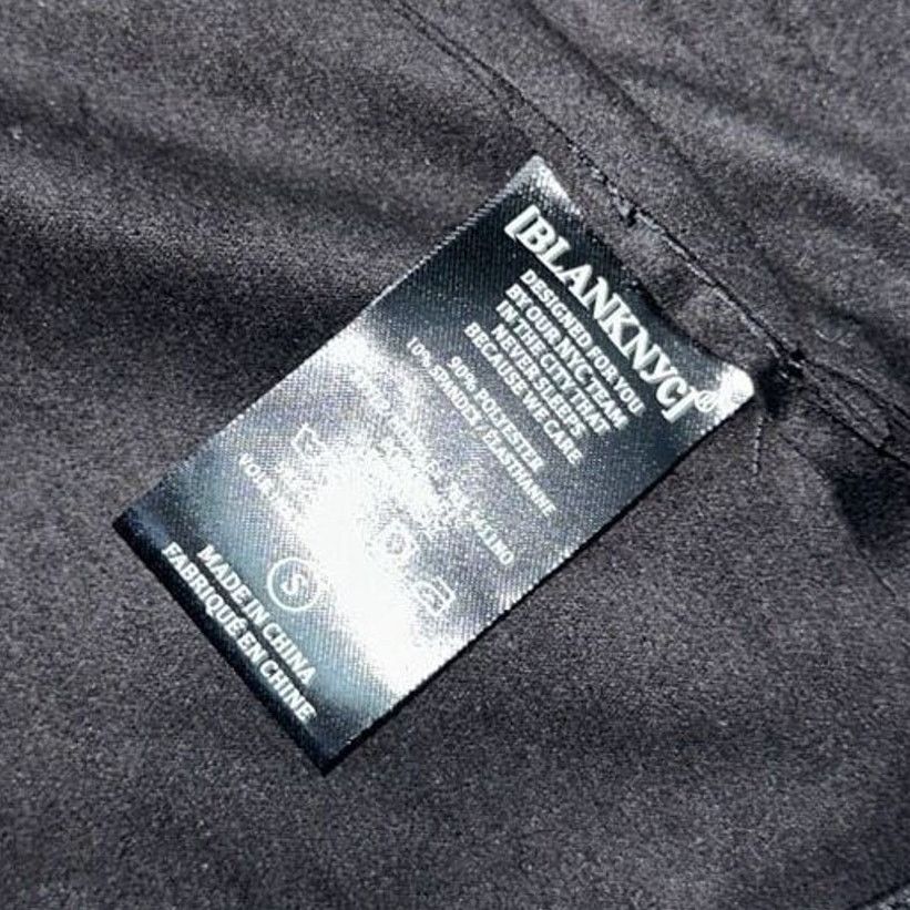 BLANKNYC BLANKYC Suede Feel Black Draped Front Jacket | Sz S Size S / US 4 / IT 40 - 5 Thumbnail