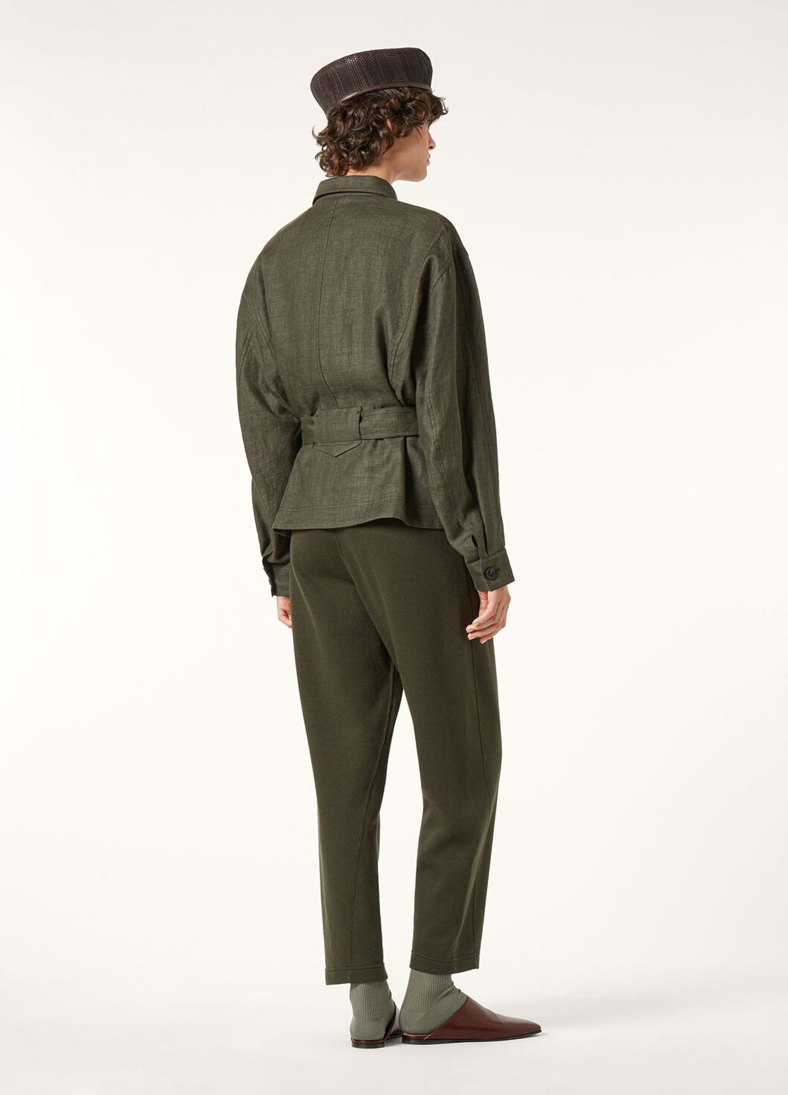 Loro Piana o1srvl11e0526 FAP0556 Jaylon Field Jacket in Green Size S / US 4 / IT 40 - 6 Thumbnail
