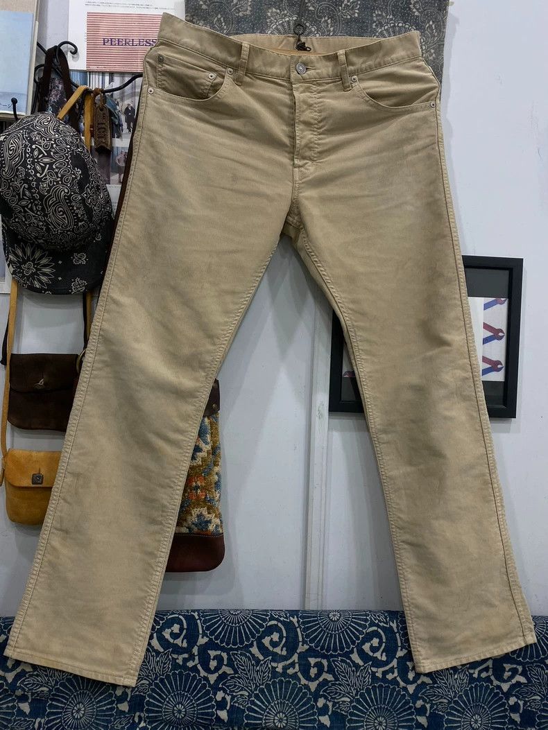 Visvim VISVIM Military Slim Corduroy Casual Pants Size US 26 / EU 42 - 1 Thumbnail