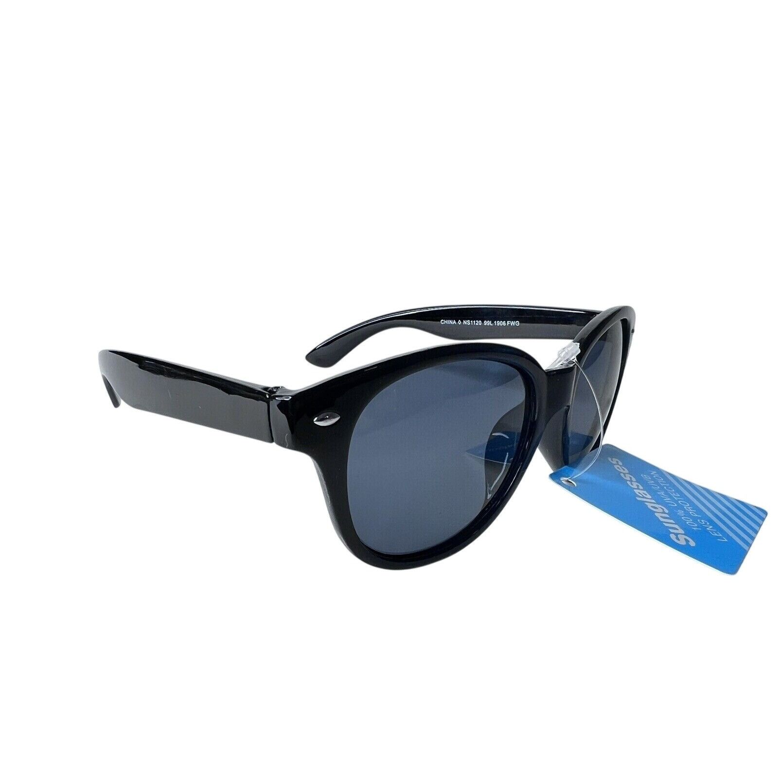 Foster Grant Black Round Sunglasses With UV Protection Classic Style Unis Size ONE SIZE - 7 Thumbnail